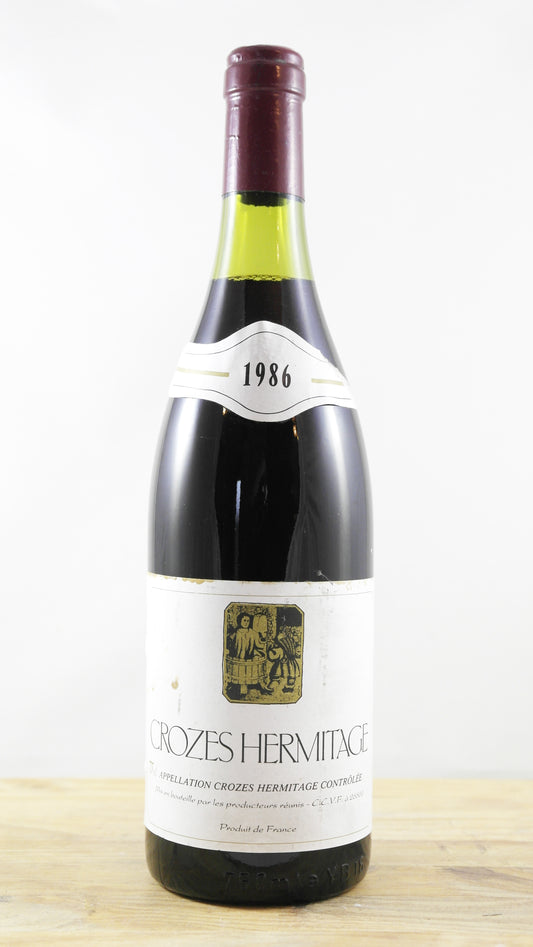 Crozes Hermitage producteurs réunis 1986