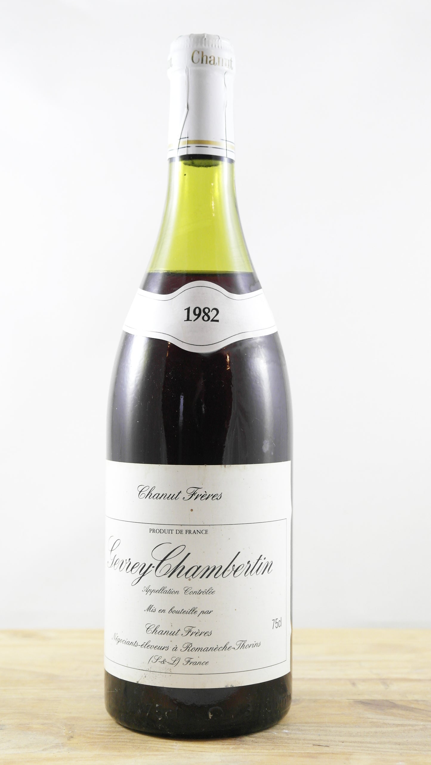 Gevrey Chambertin Chanut Frères 1982