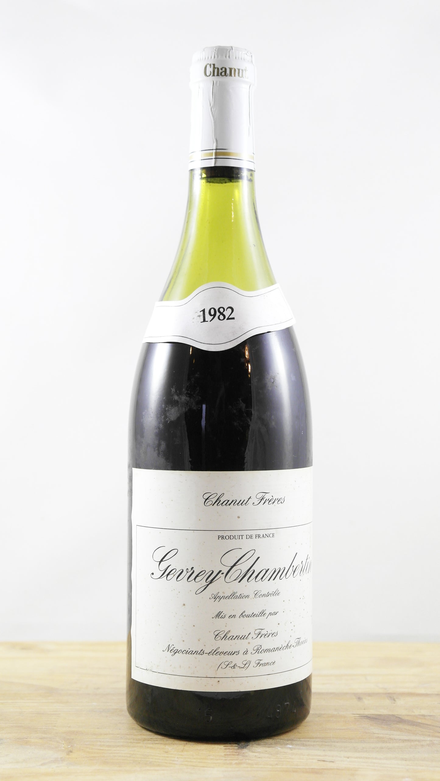 Gevrey Chambertin Chanut Frères 1982 NB