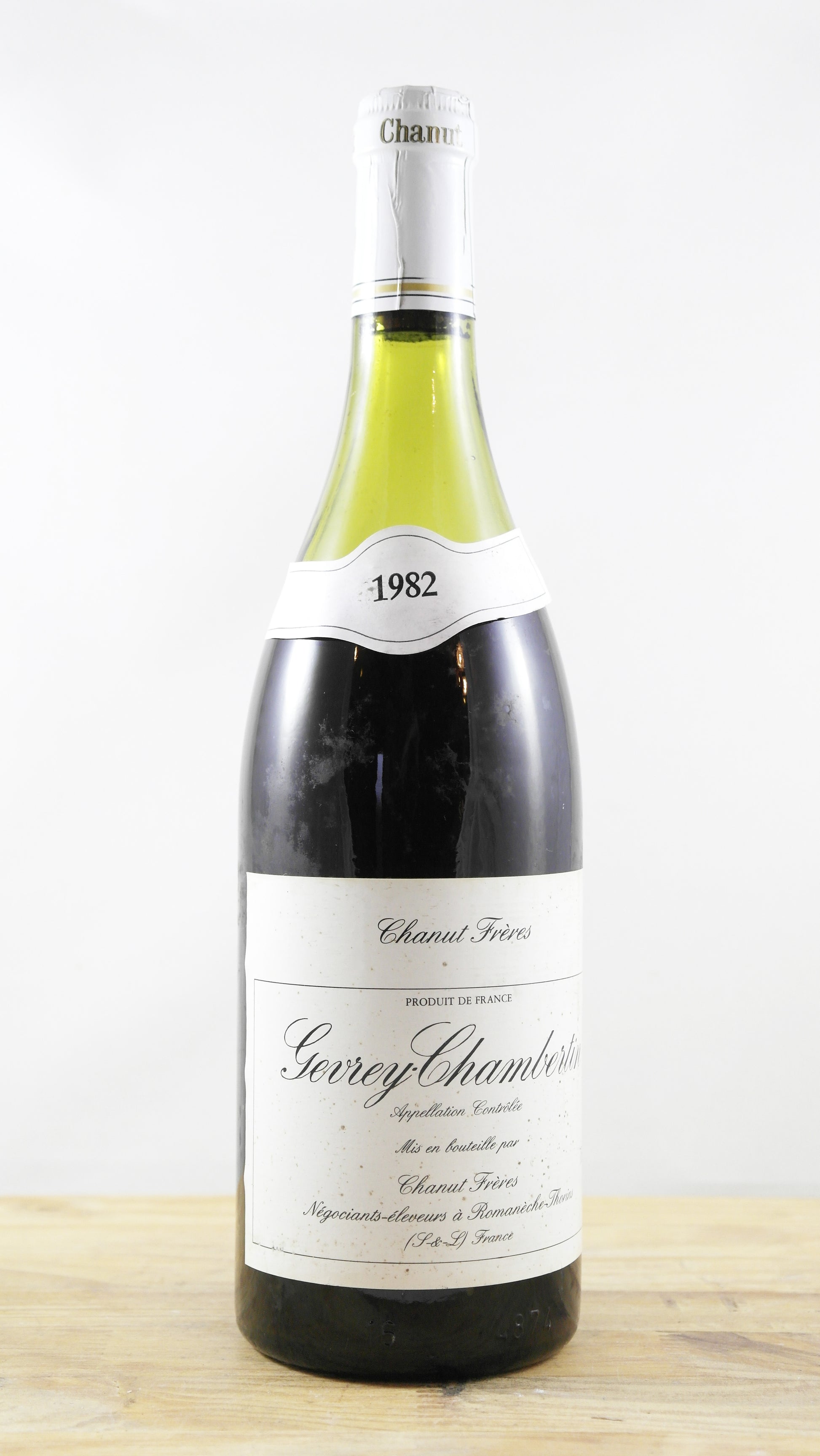 Gevrey Chambertin Chanut Frères 1982 NB