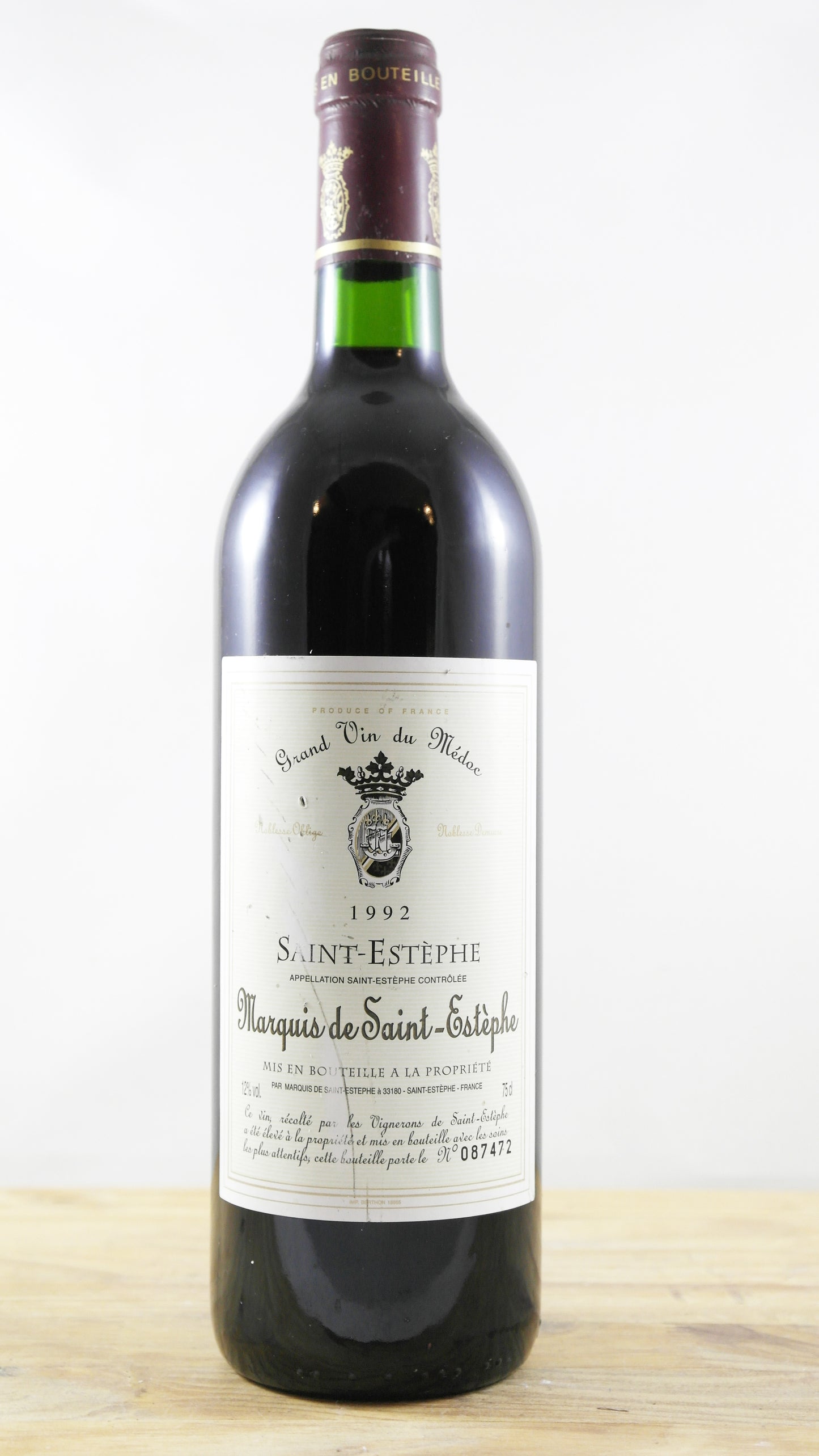 Marquis de Saint-Estèphe 1992