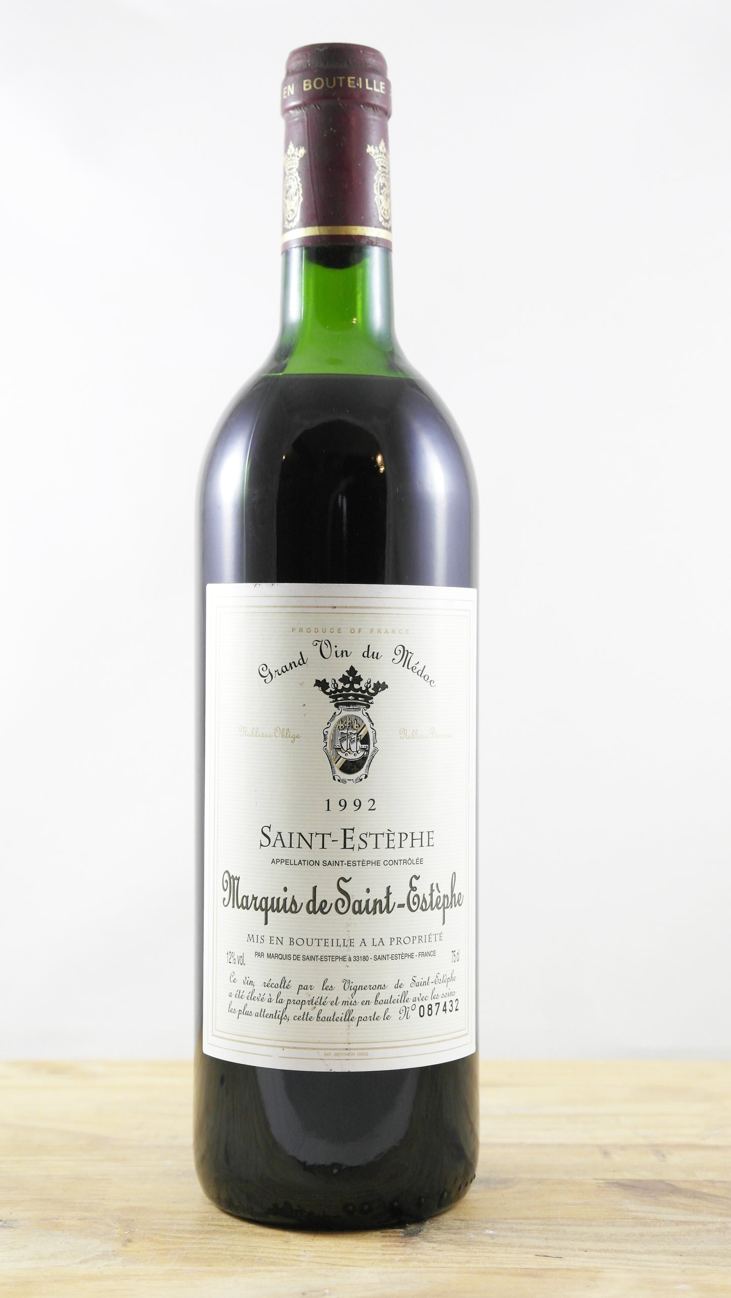 Marquis de Saint-Estèphe 1992 ELA