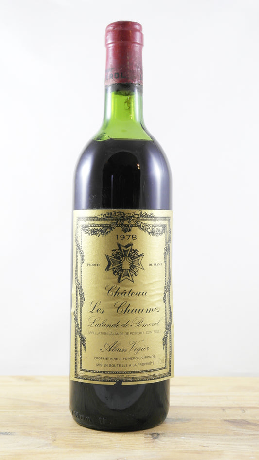 Château les Chaumes 1978 ME