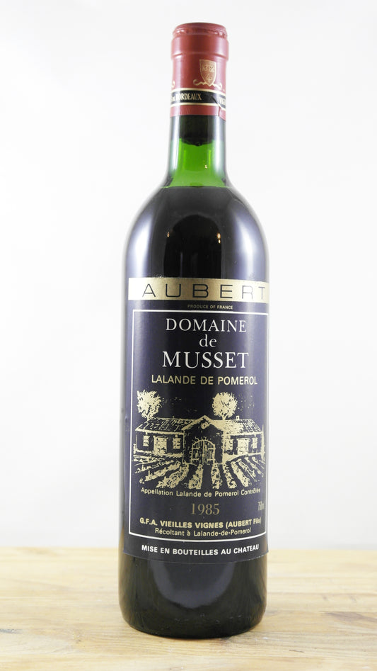 Domaine de Musset 1985 CA