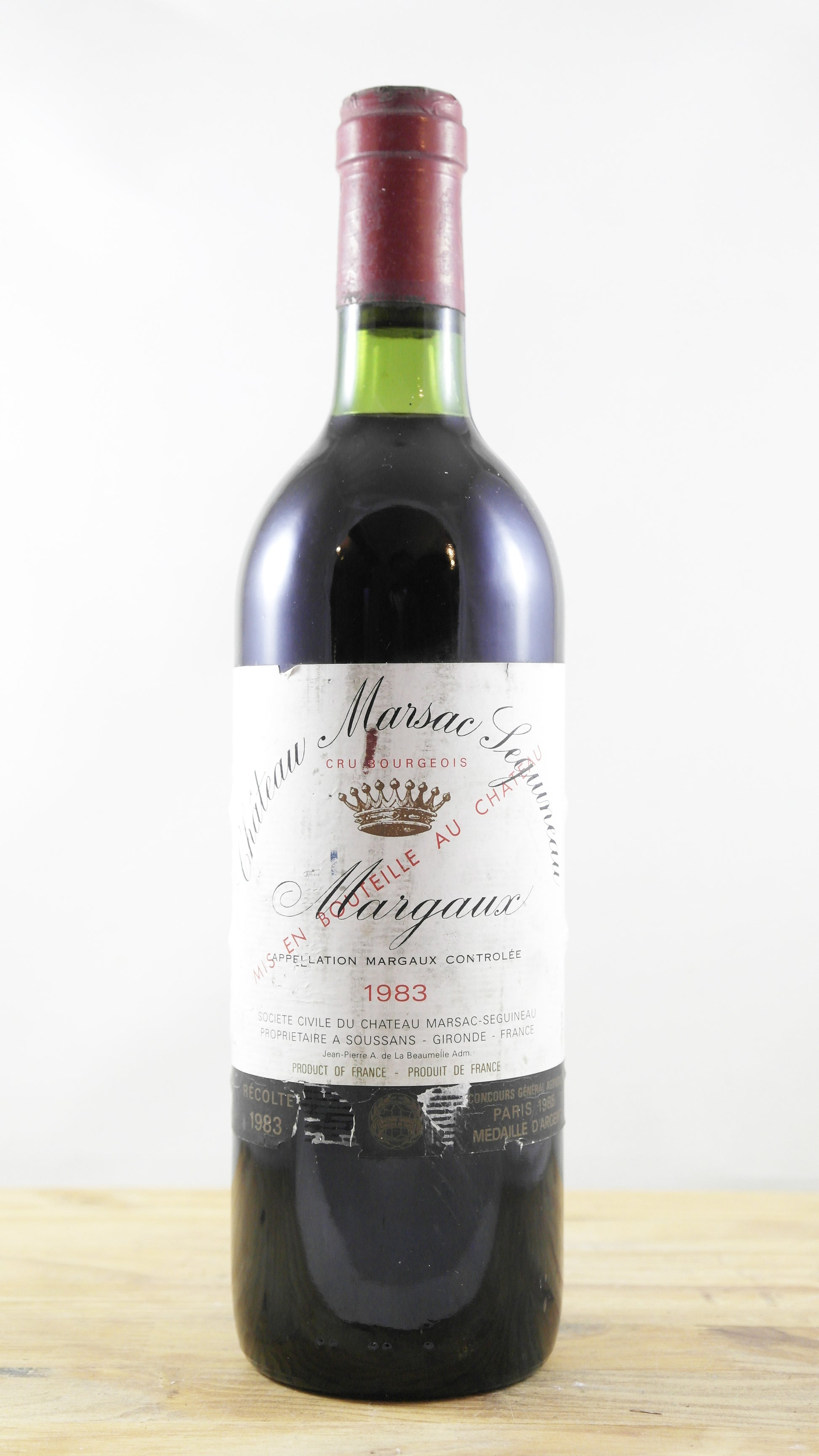 Château Marsac Seguineau 1983