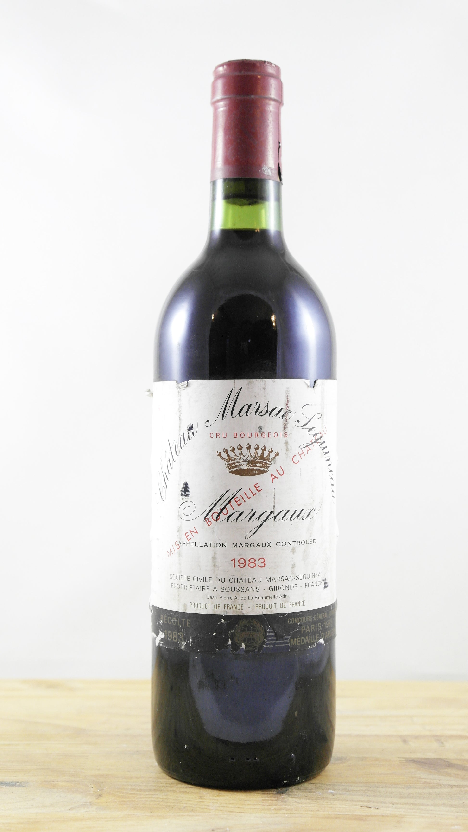 Château Marsac Seguineau 1983 EA