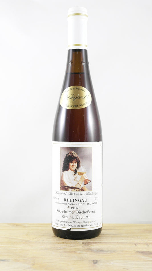 Riesling Rheingau Hildegard 1 der Rüdesheimer Weinkönigin 1988