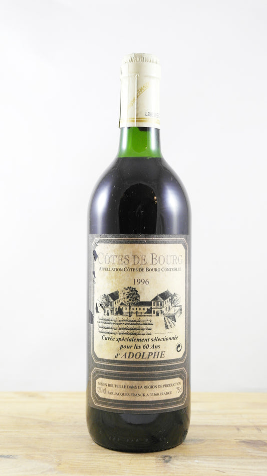 Côtes de Bourg Adolphe 1996