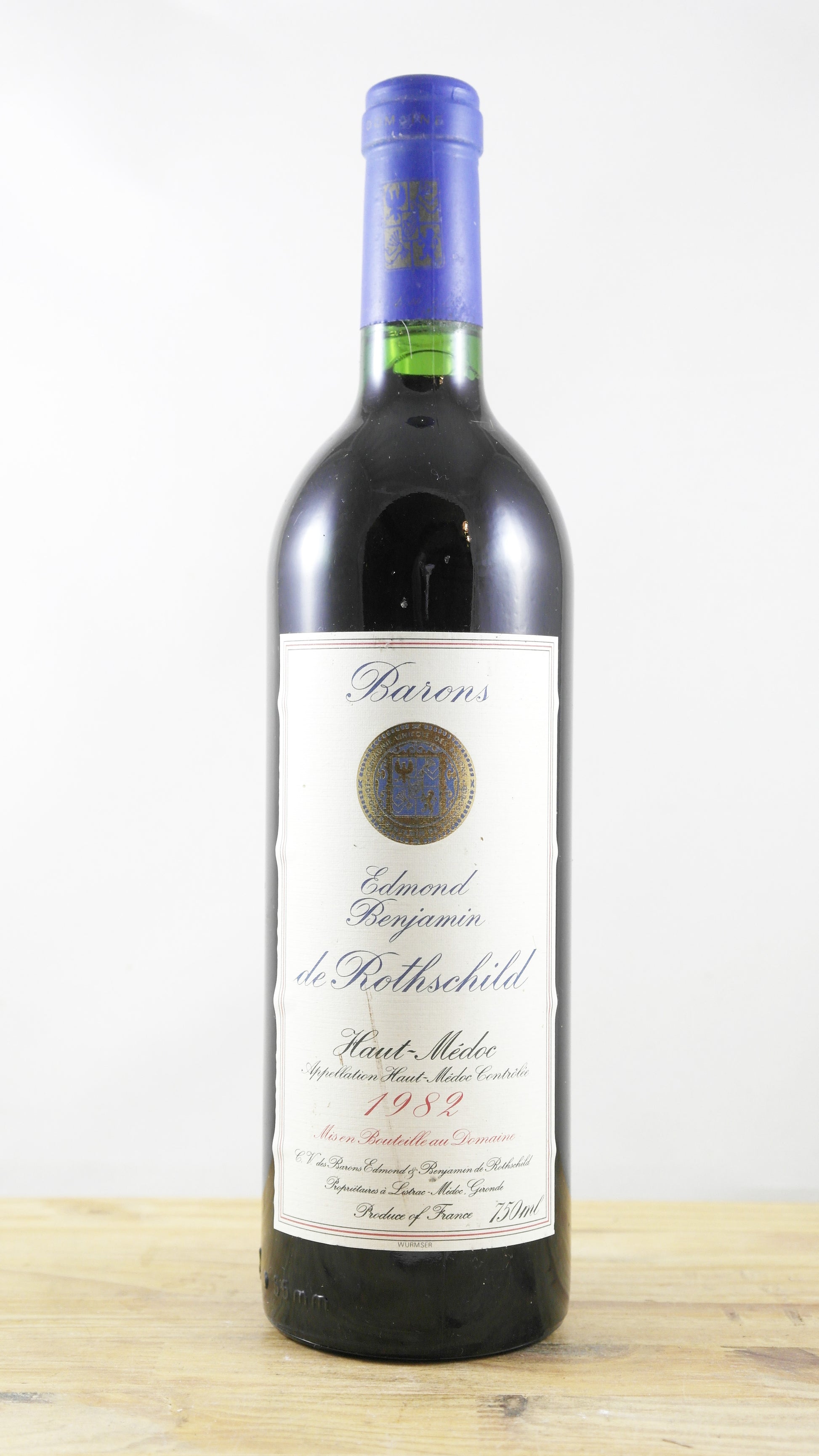 Haut-Médoc Barons Edmond Benjamin de Rothschild 1982 ELA