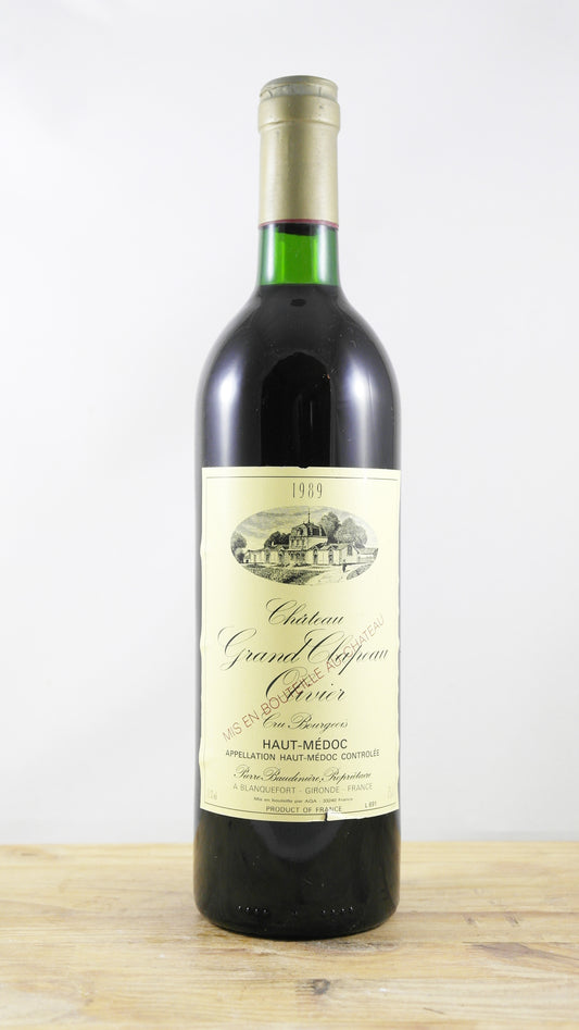 Château Grand Clapeau Olivier 1989