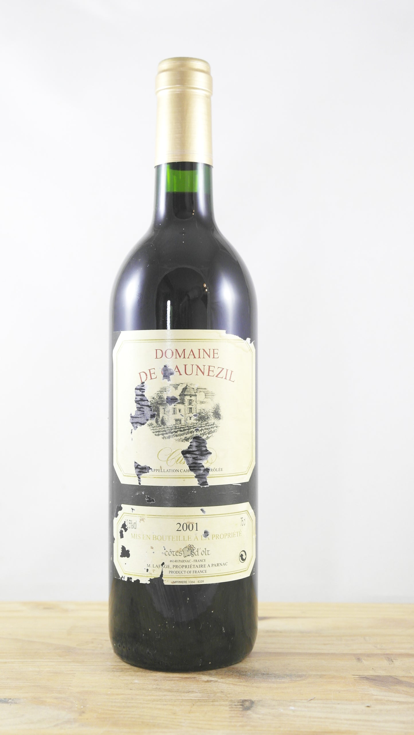 Domaine De Caunezil 2001 ETA