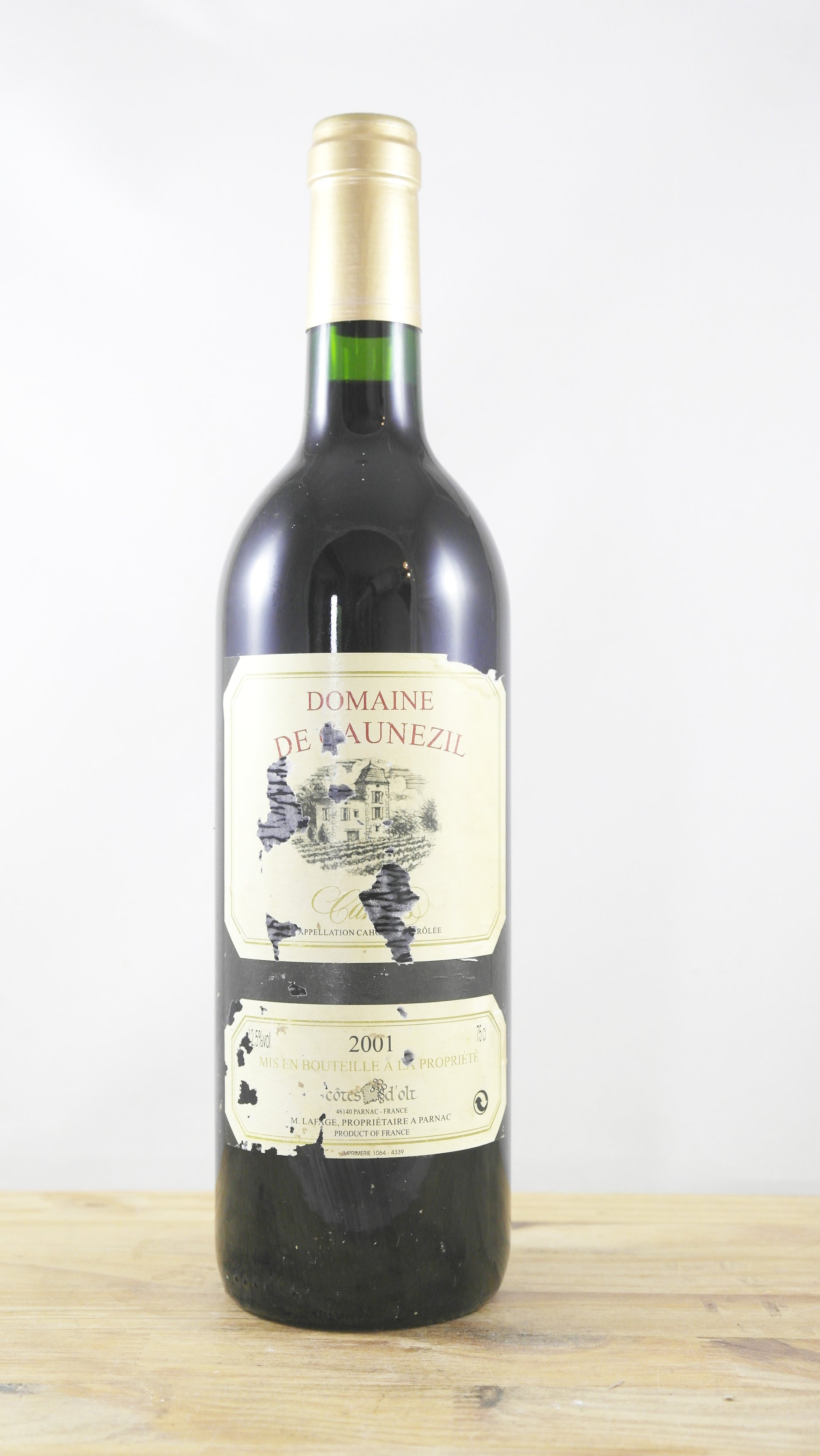 Domaine De Caunezil 2001 ETA