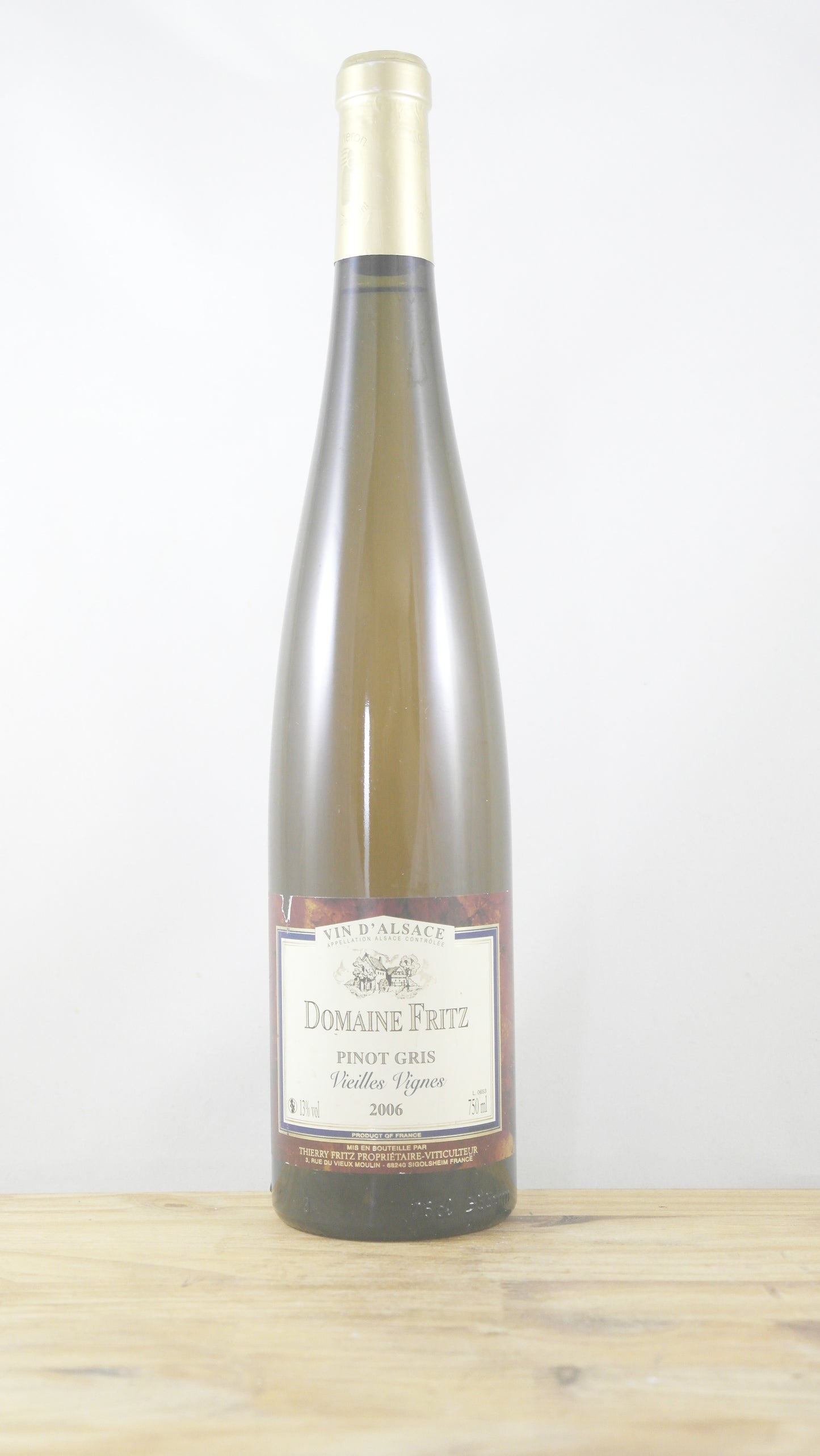 Pinot Gris Vieilles Vignes Domaine Fritz 2006