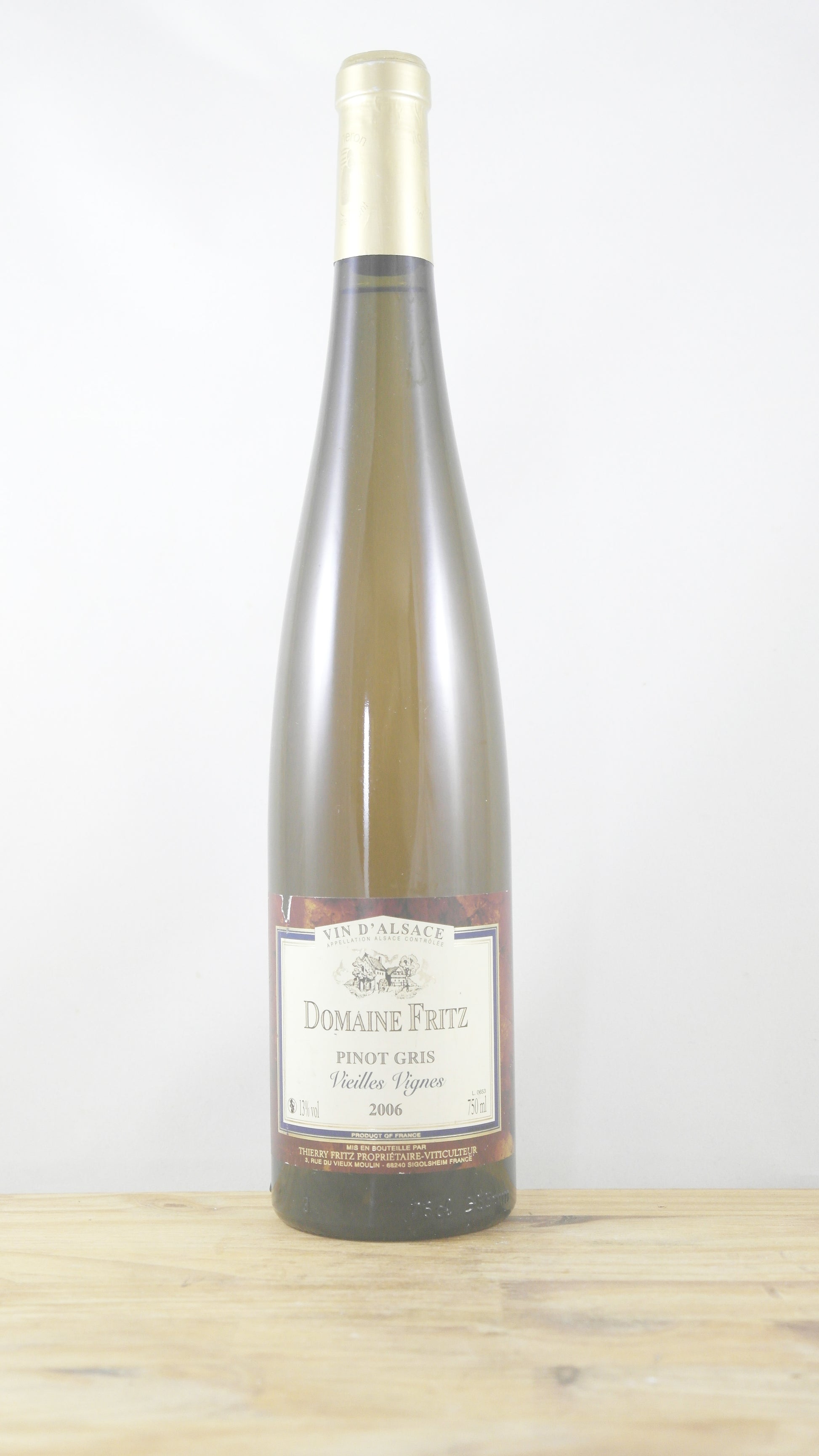 Pinot Gris Vieilles Vignes Domaine Fritz 2006