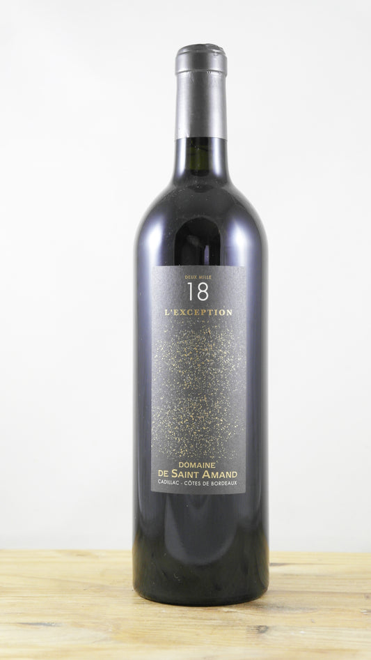 Domaine de Saint Amand - L'Exception 2018