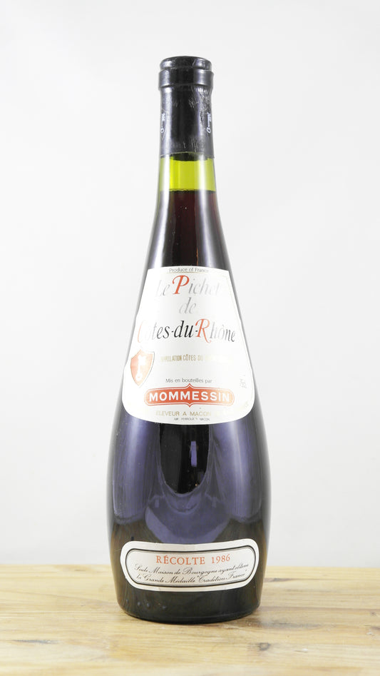 Le Pichet du Côtes du Rhône Mommessin 1986