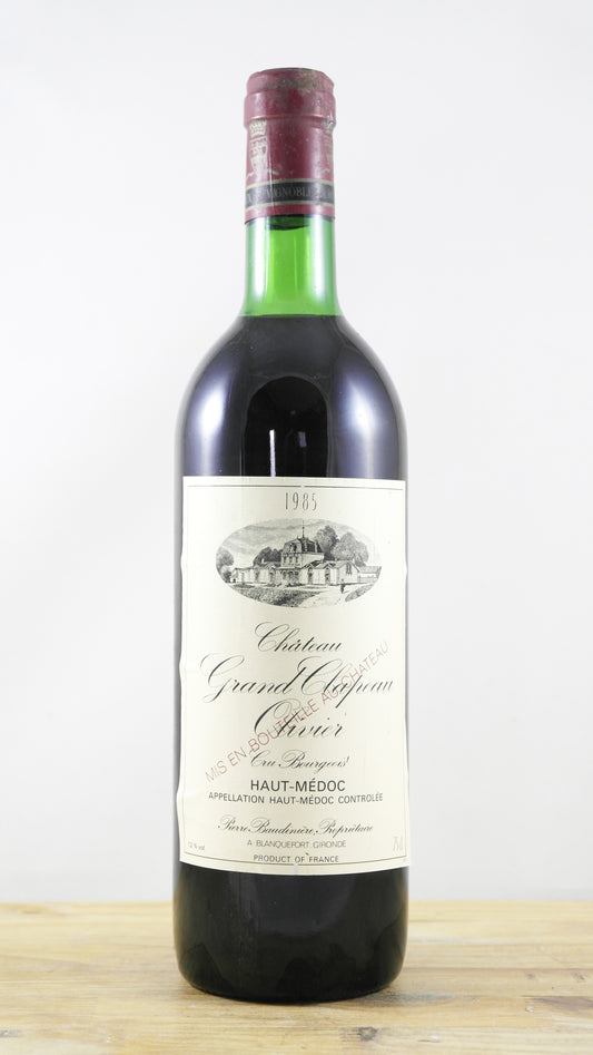 Château Grand Clapeau Olivier 1985