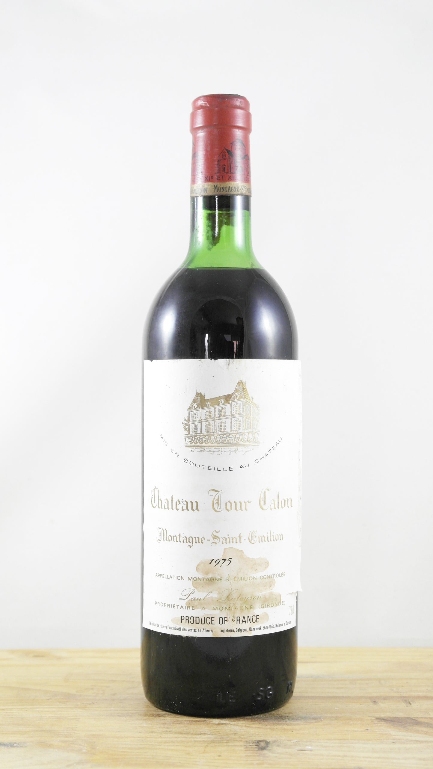 Chateau Tour calon 1975 ELA