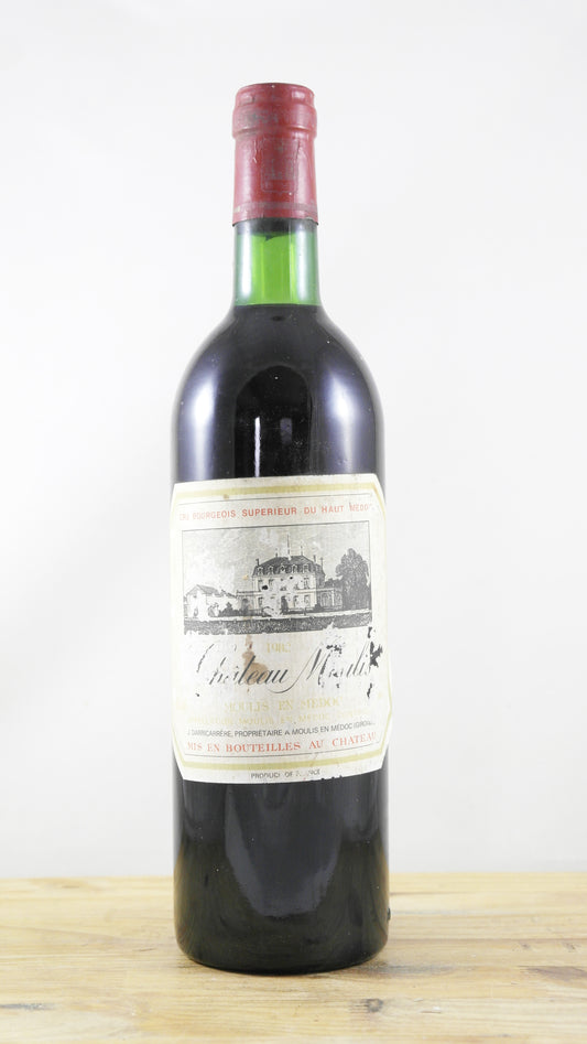 Chateau Moulis 1982 ETA