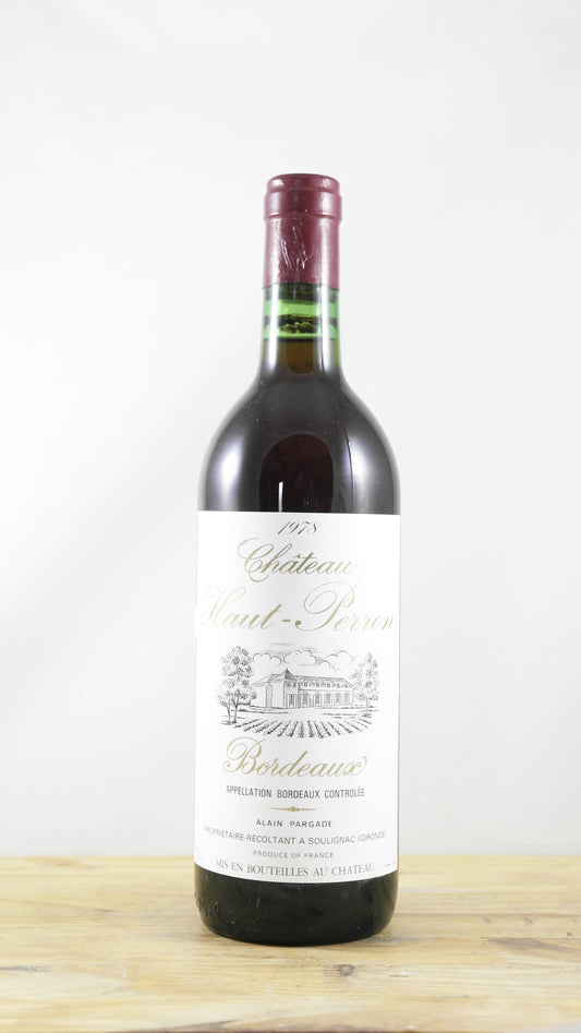 Chateau Haut-Perron 1978