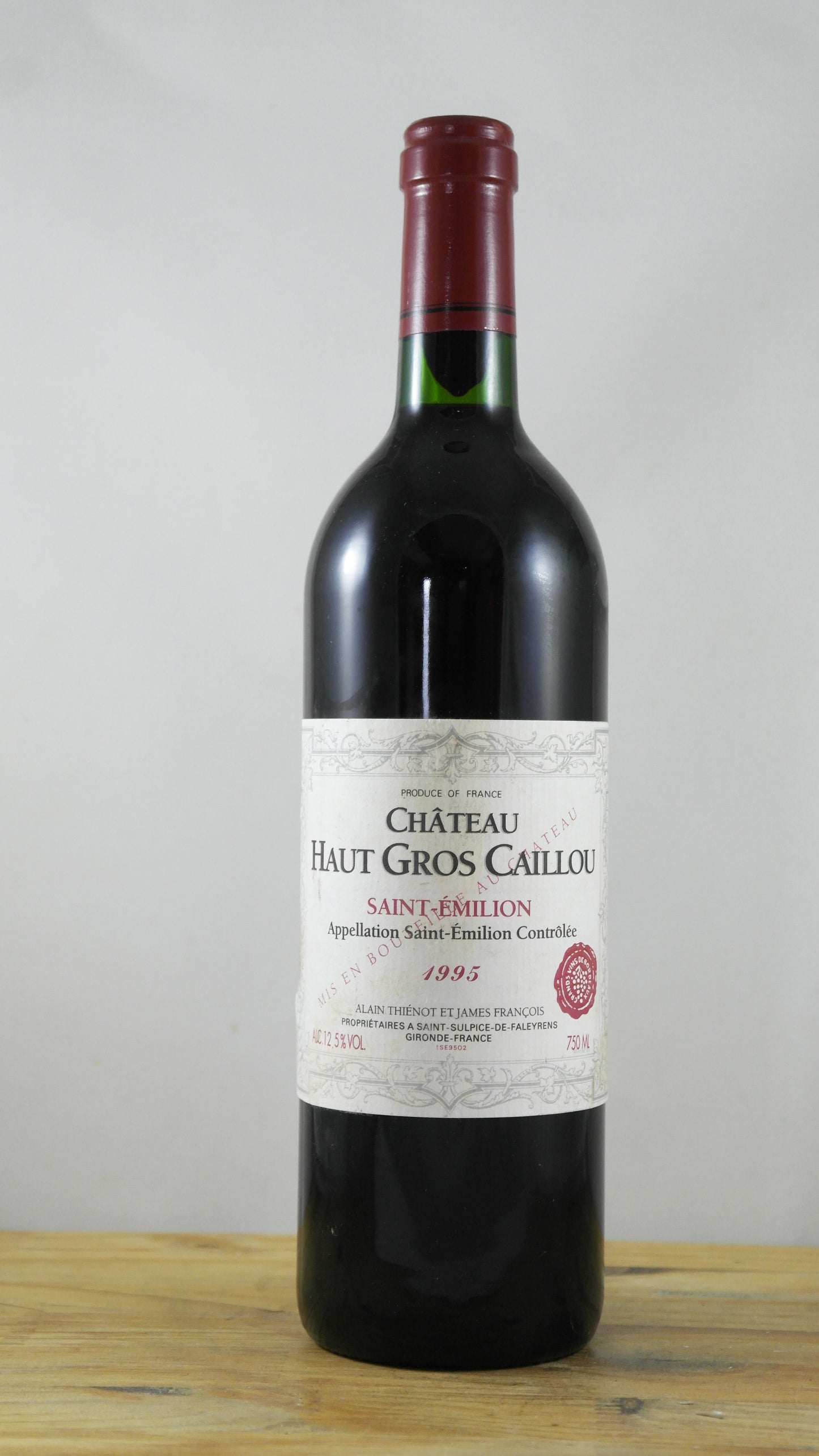 Chateau Haut Gros Caillou 1995