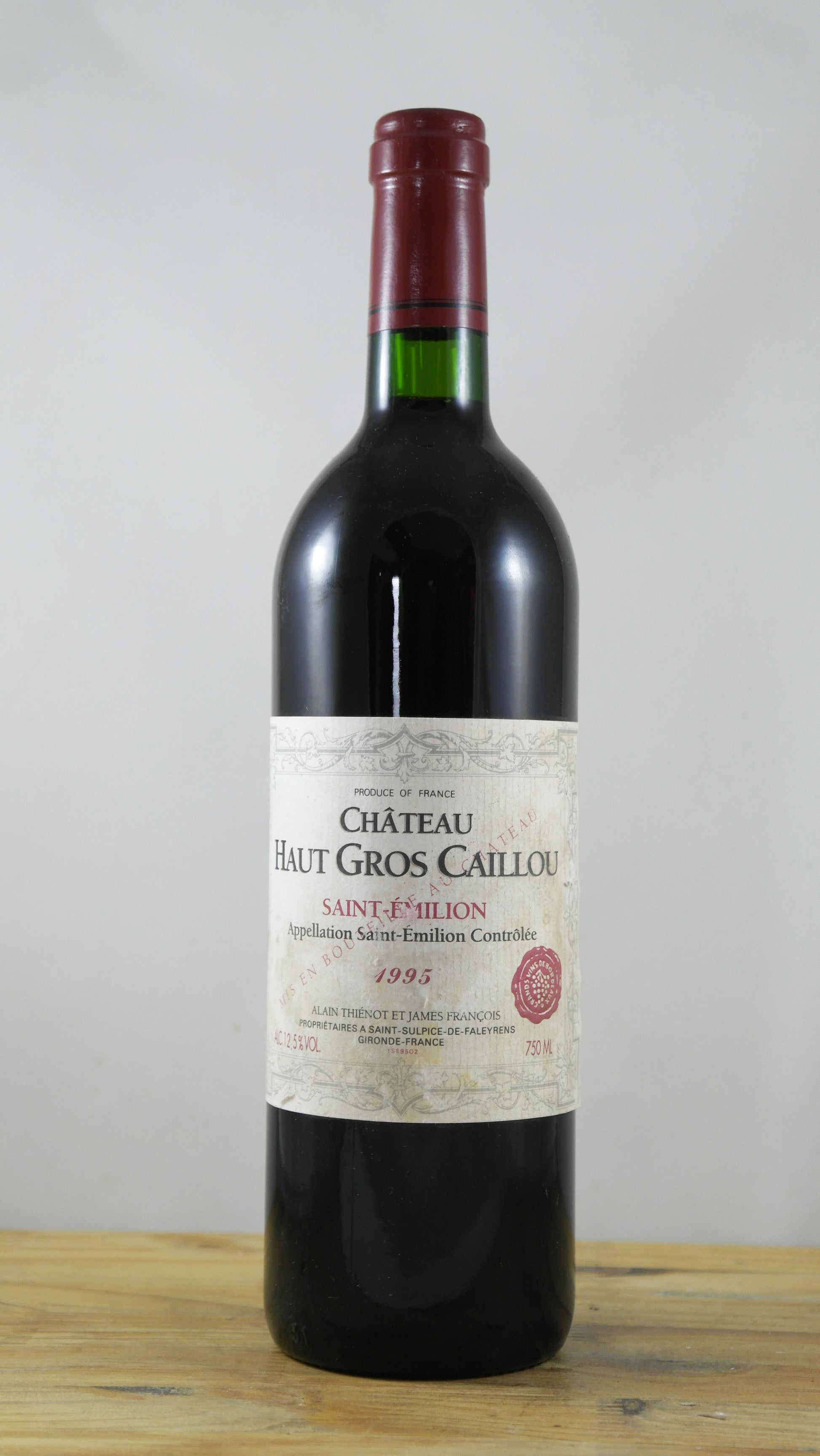 Chateau Haut Gros Caillou 1995 ES