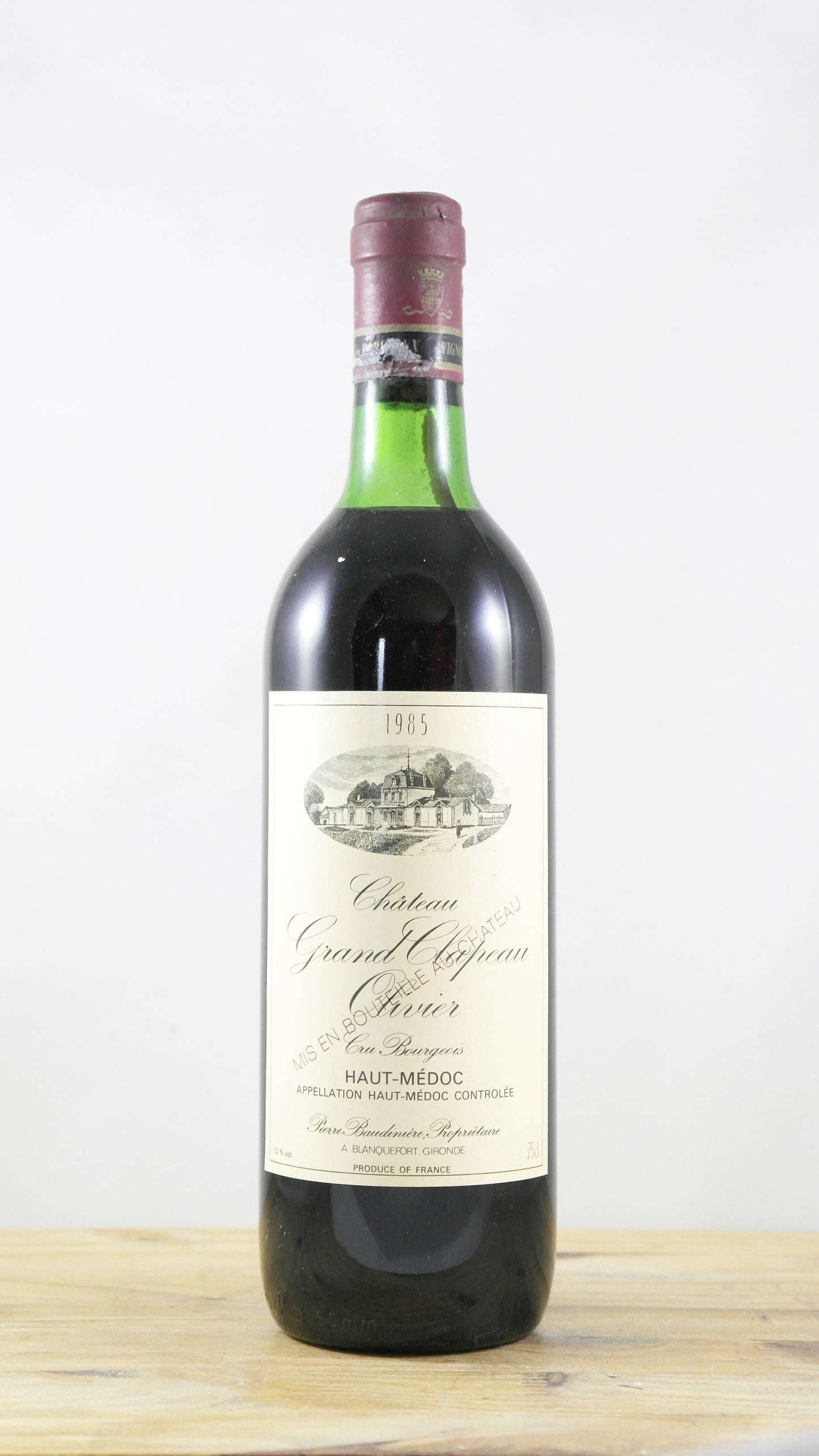 Chateau Grand Clapeau 1985 CA