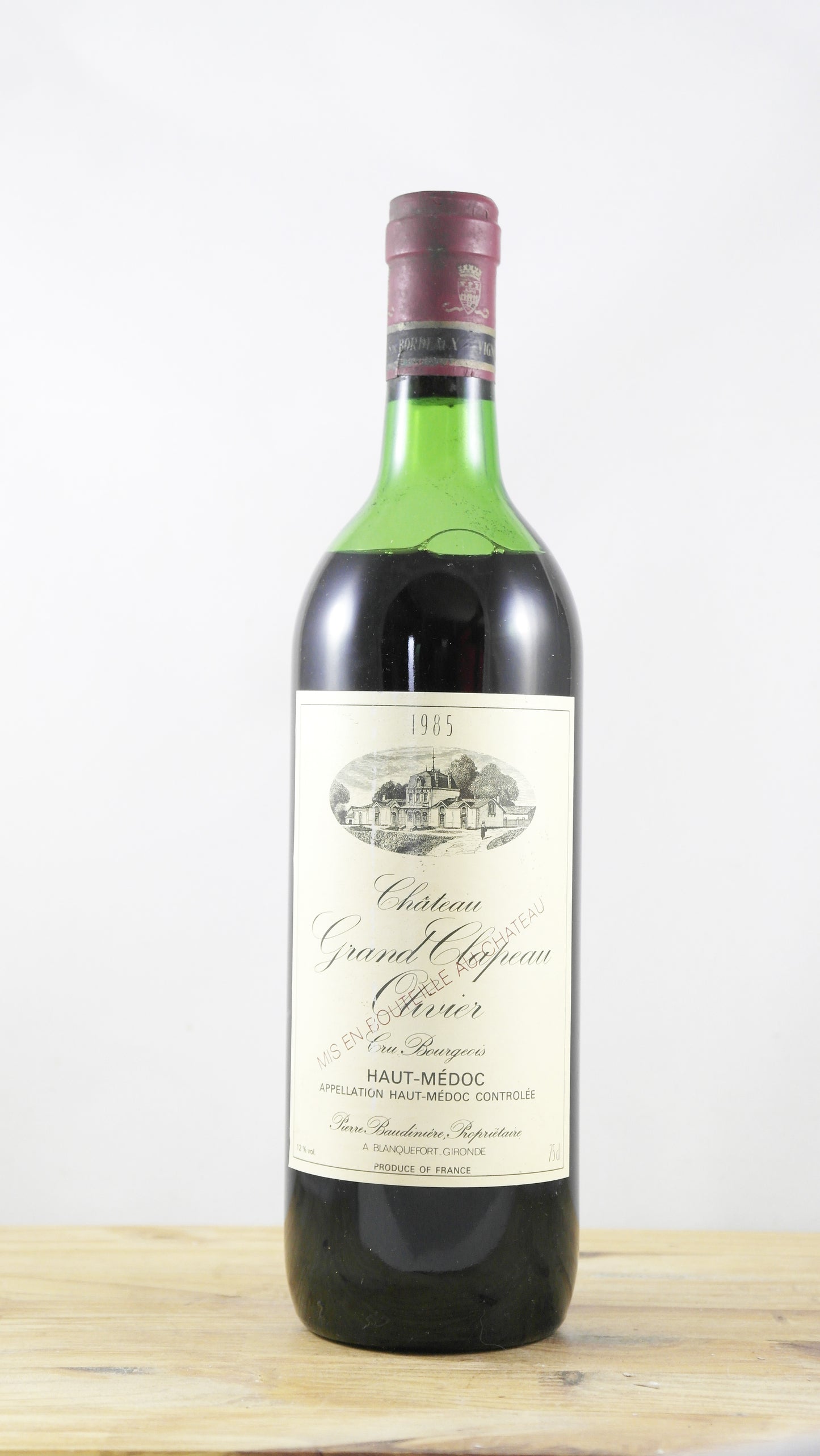 Chateau Grand Clapeau 1985 ME