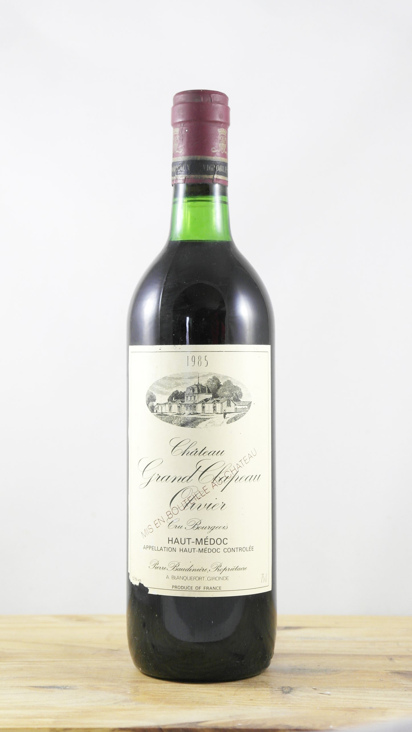 Chateau Grand Clapeau 1985 ELA