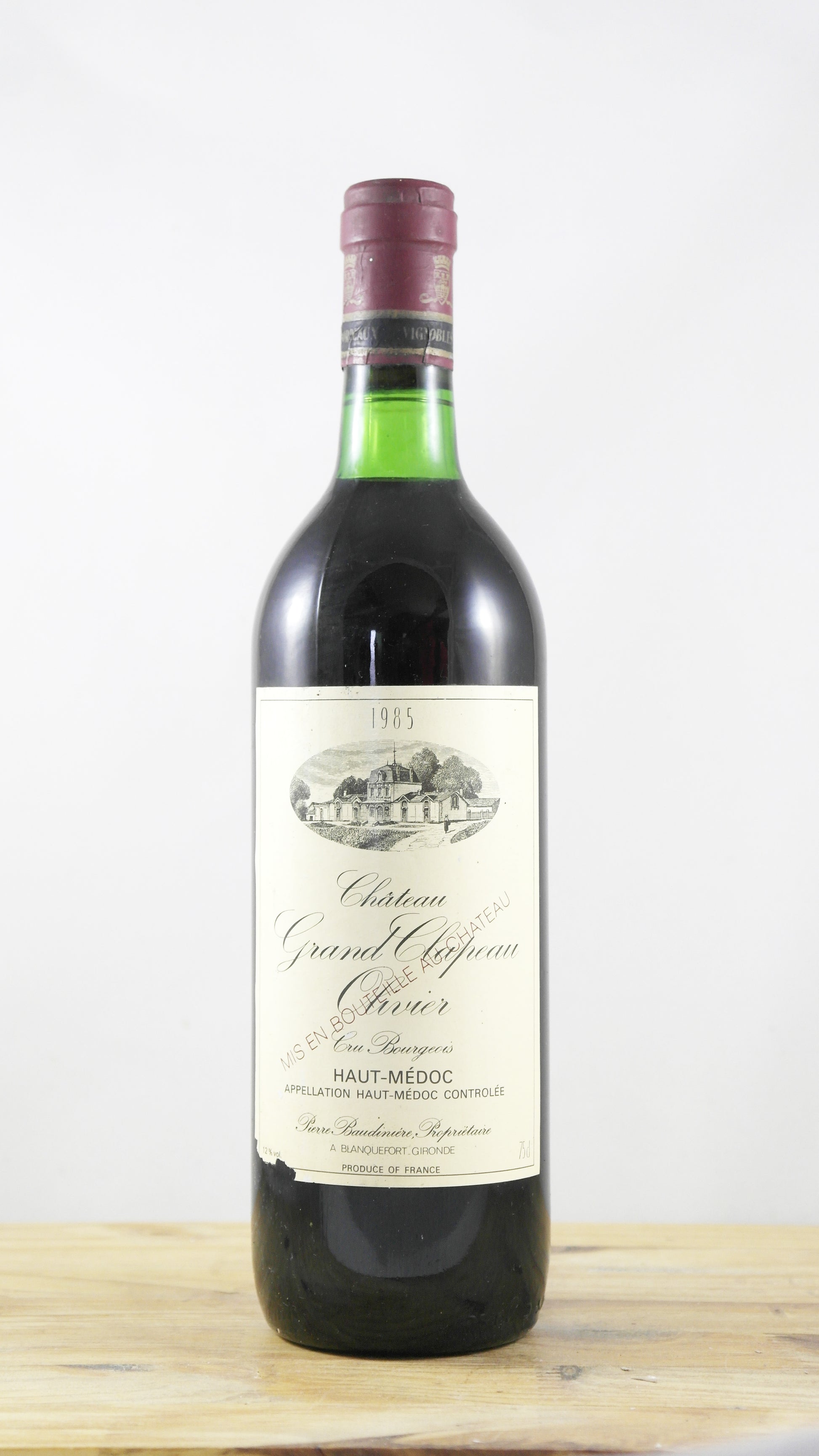 Chateau Grand Clapeau 1985 ELA