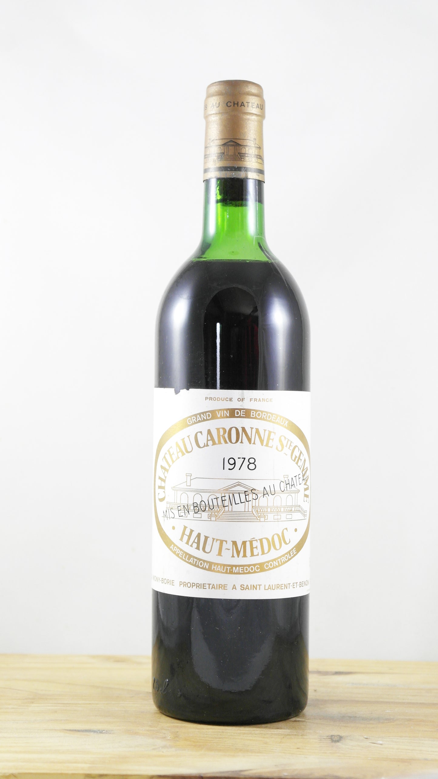 Chateau Caronne Saint Gemme 1978 ELA