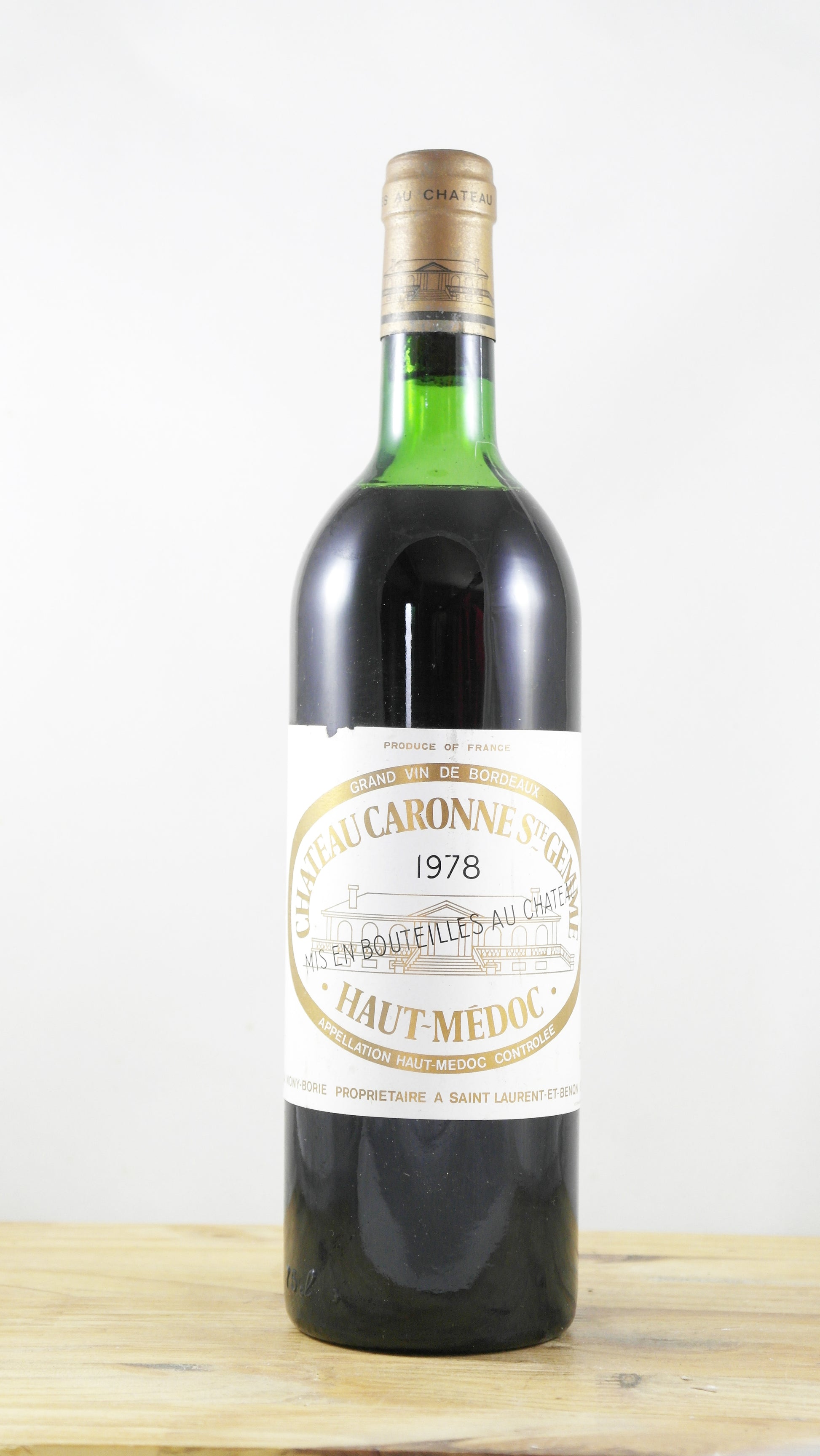 Chateau Caronne Saint Gemme 1978 ELA