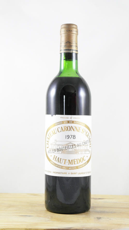Chateau Caronne Saint Gemme 1978 ELA