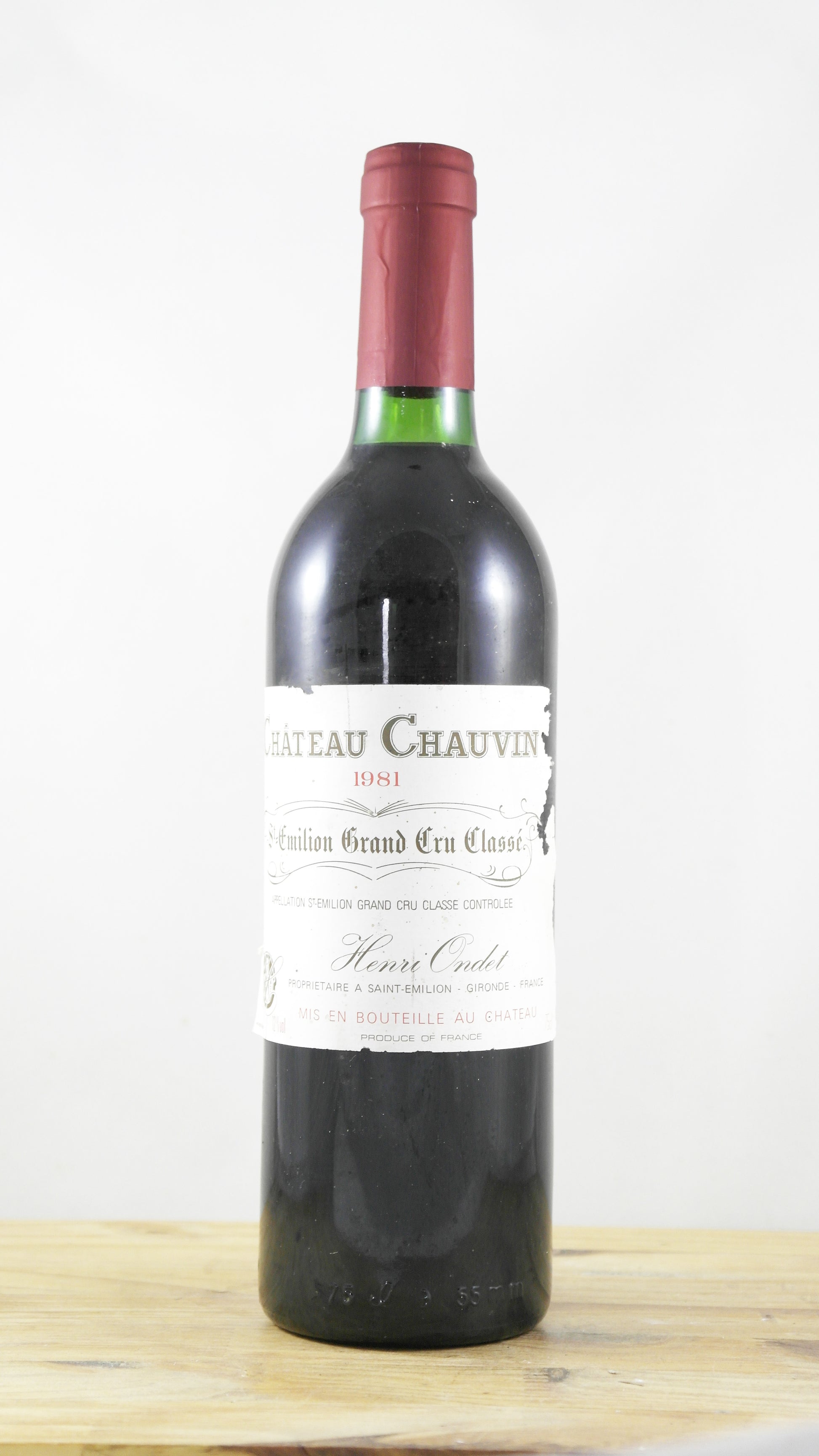 Chateau Chauvin 1981 EA