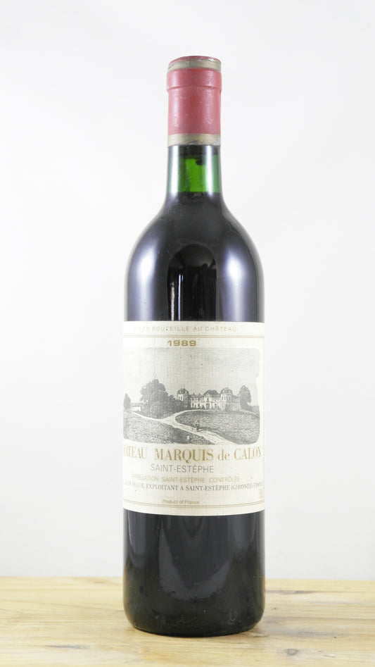 Chateau Marquis de Calon 1989 TLB