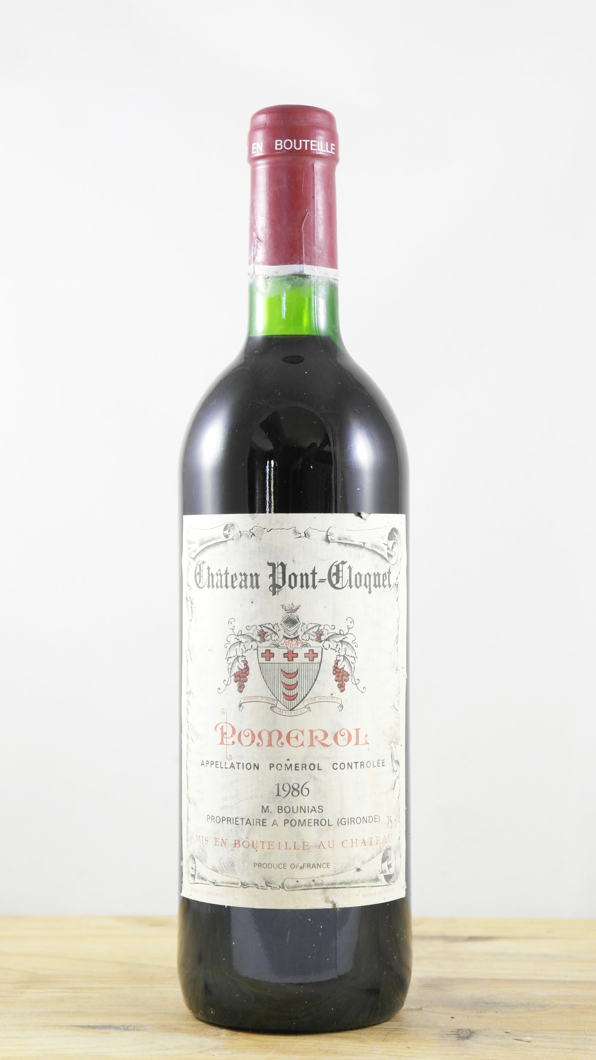 Chateau Pont Cloquet 1986