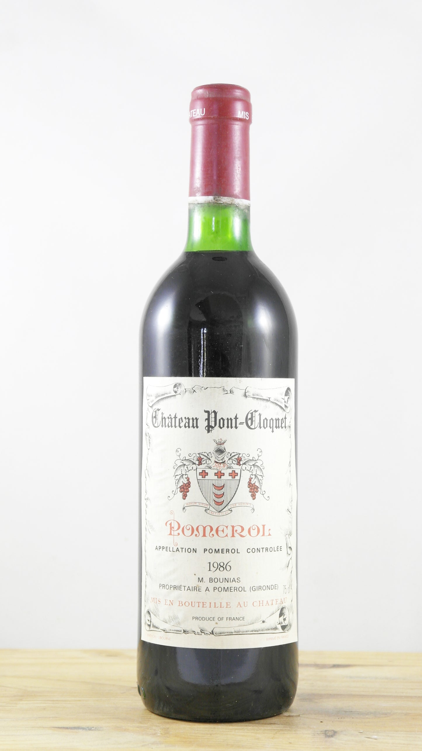 Chateau Pont Cloquet 1986 TLB