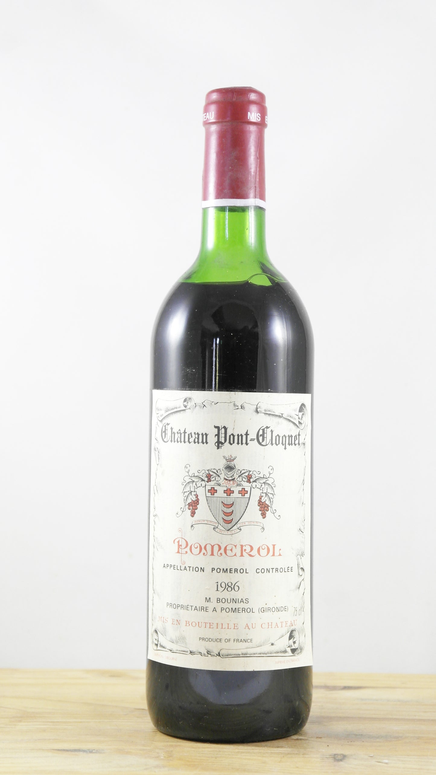 Chateau Pont Cloquet 1986 ME