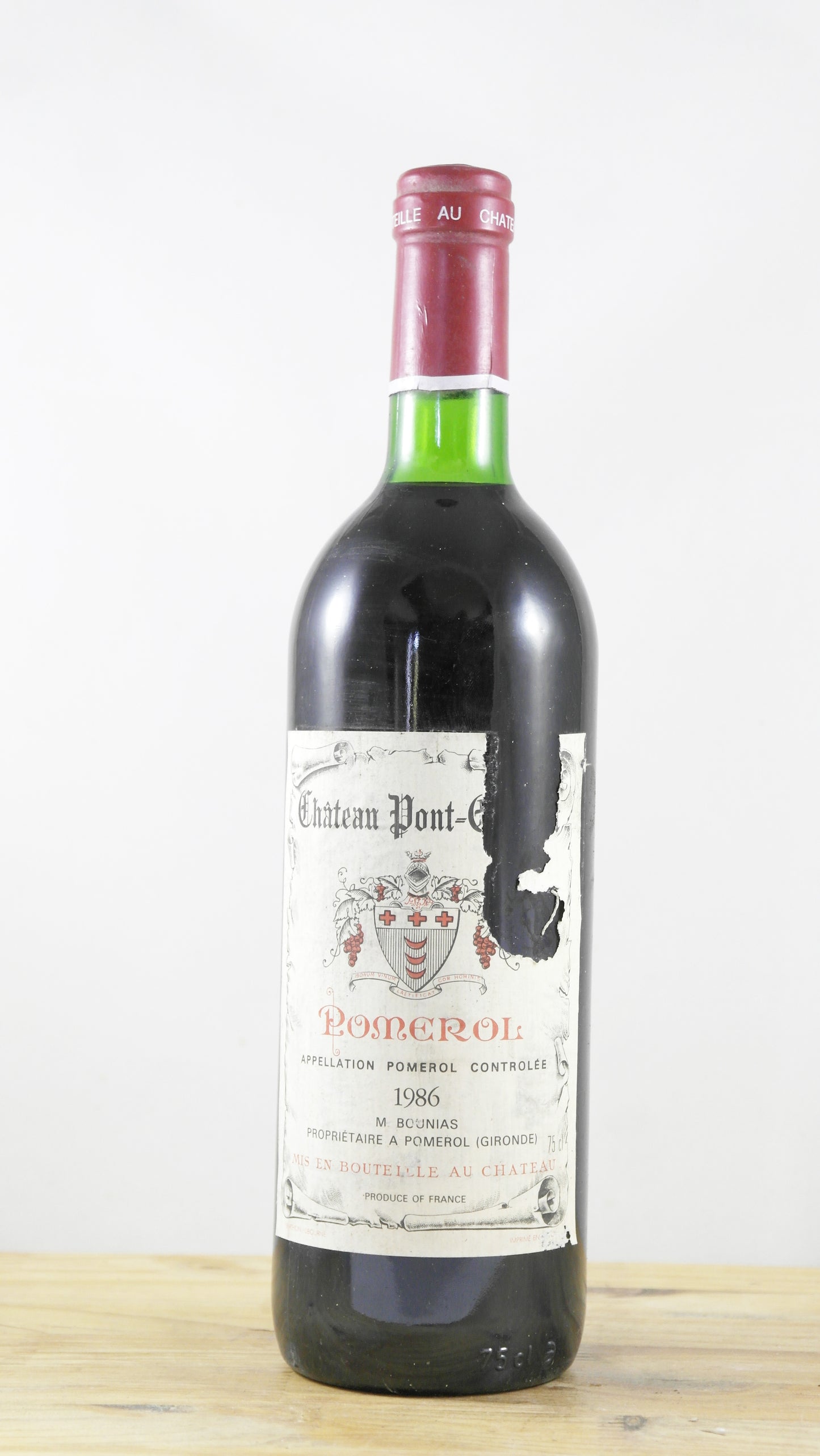 Chateau Pont Cloquet 1986 EA