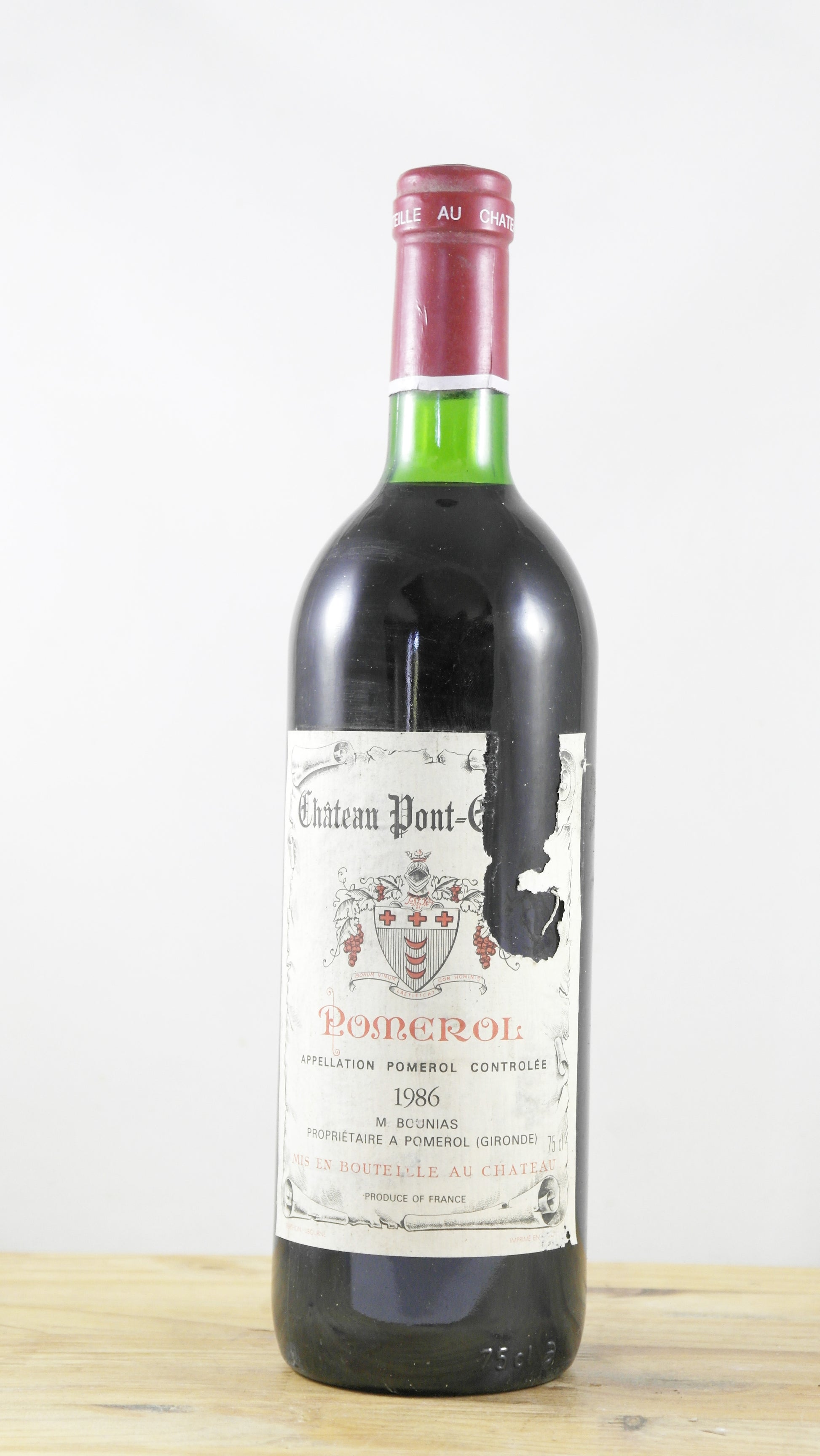 Chateau Pont Cloquet 1986 EA