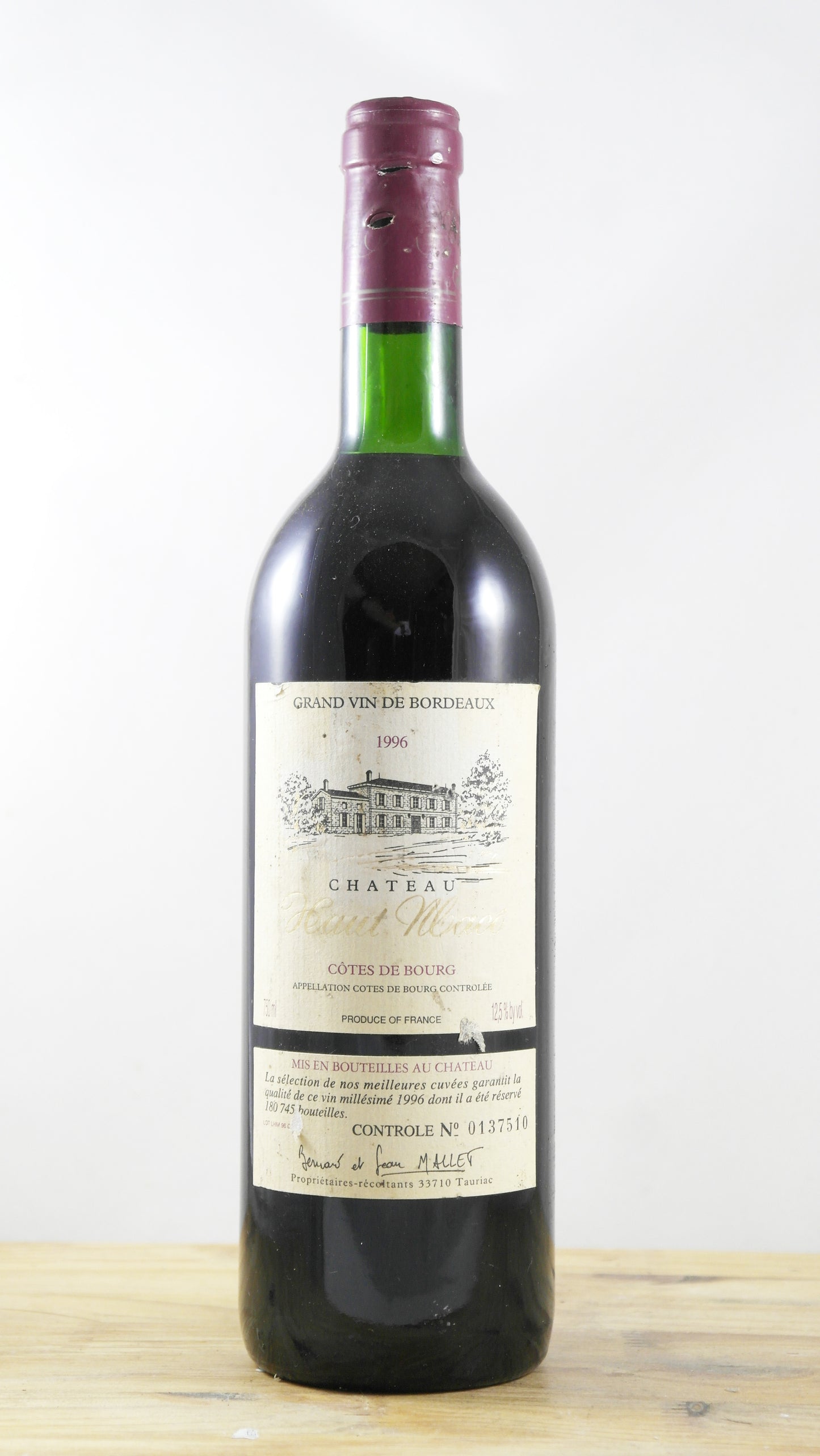 Château Haut Max 1996