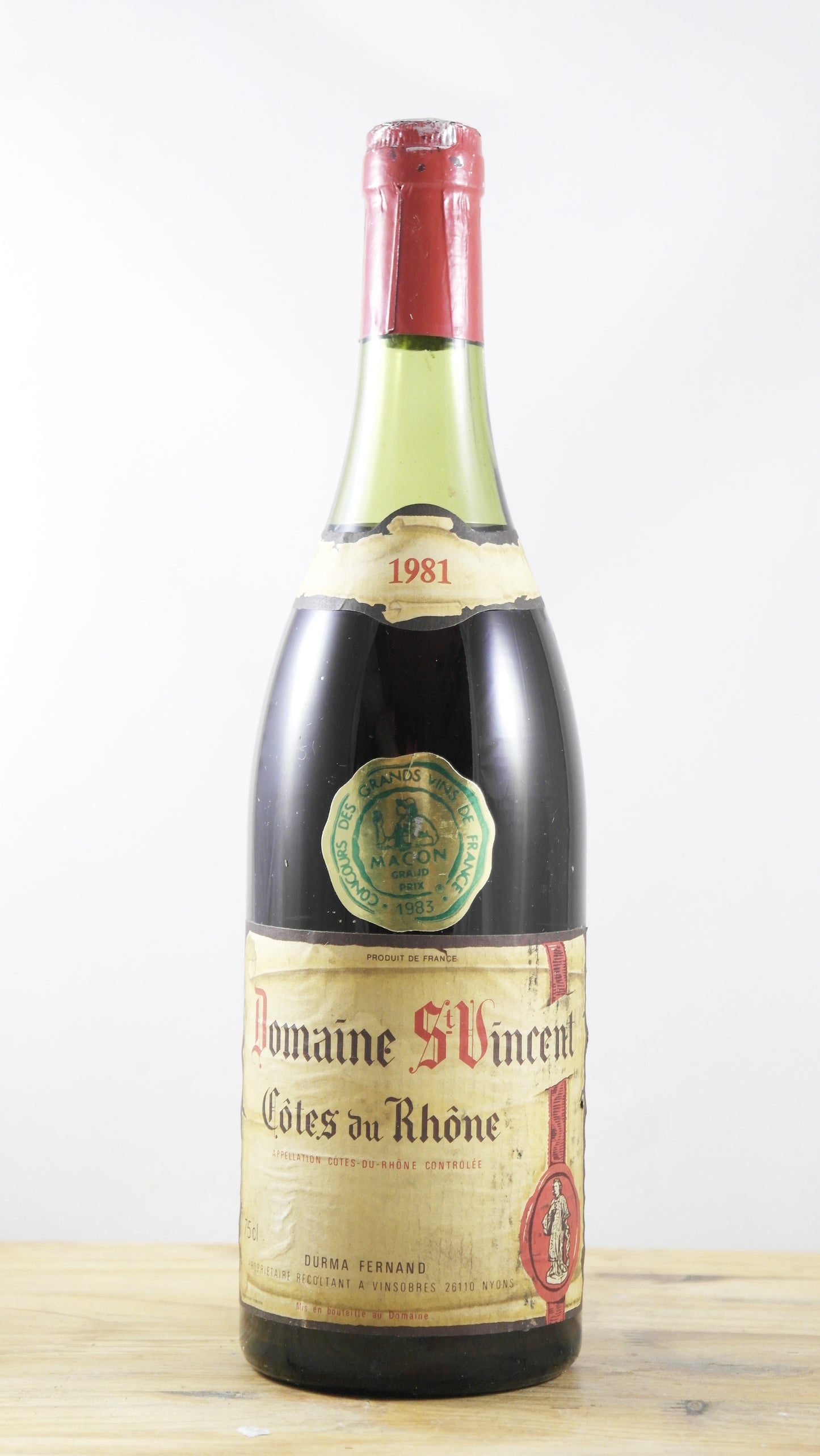 Domaine Saint Vincent 1981