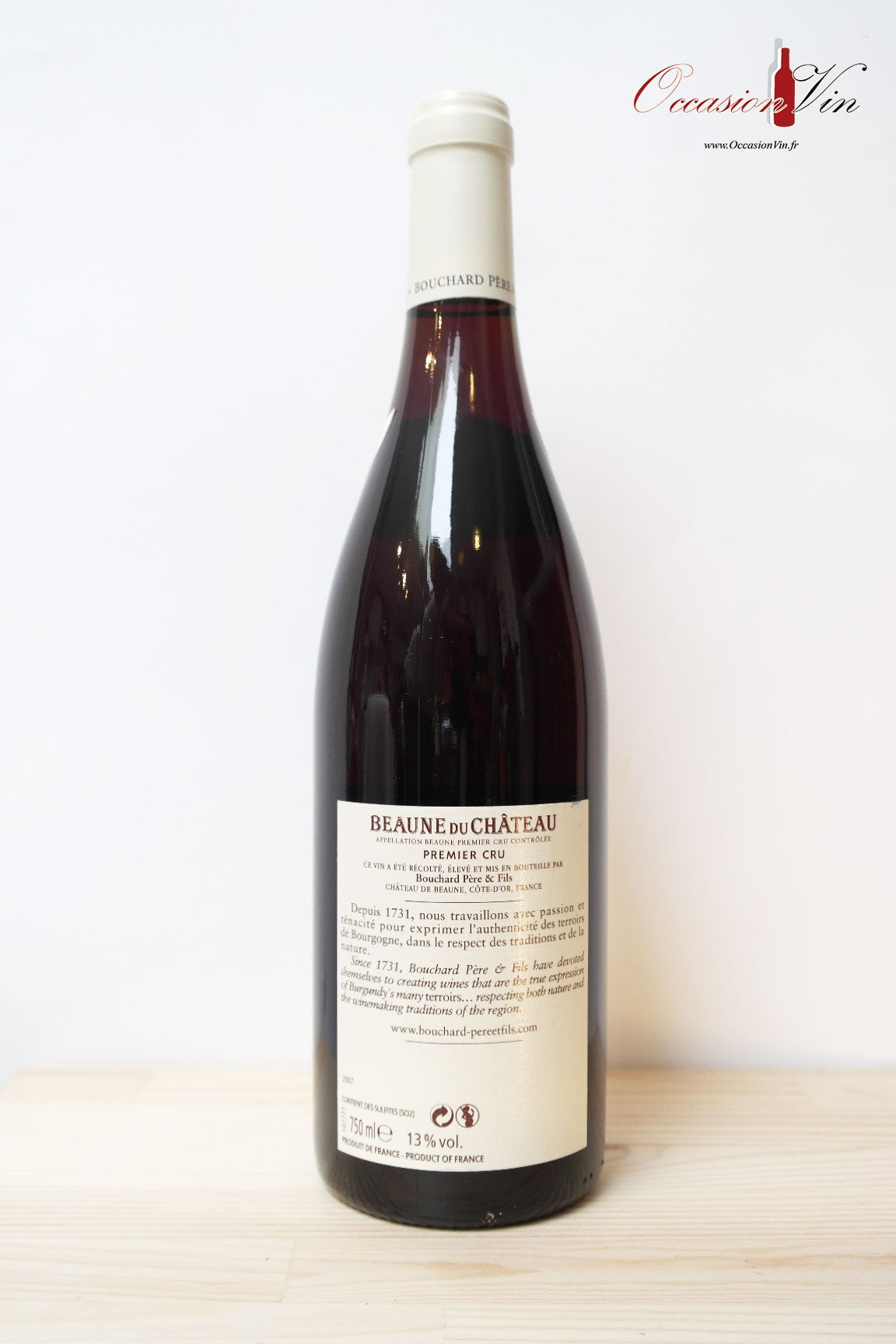 Beaune du Château 1er Cru Bouchard Vin 2007