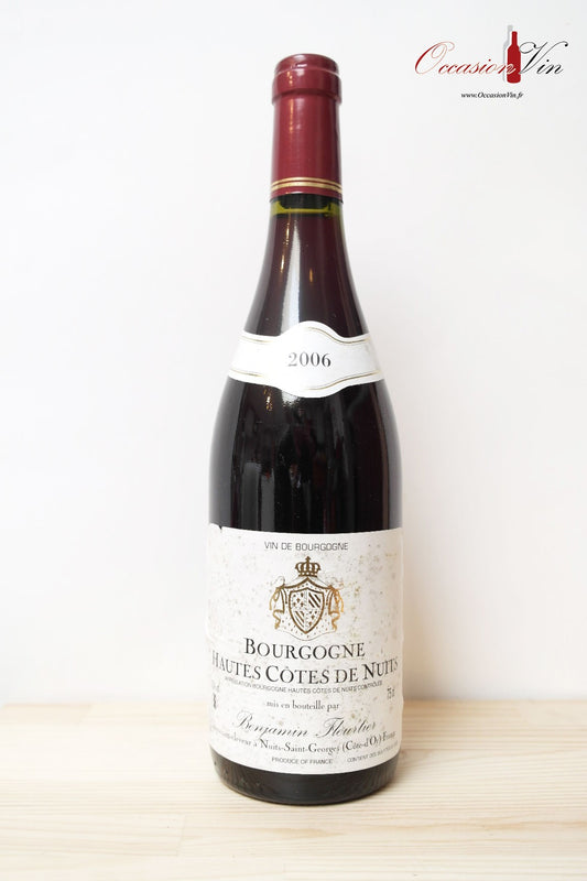 Hautes Côtes de Nuits Fleurtier Vin 2006