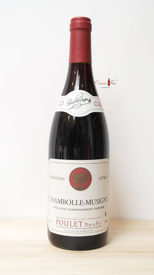 Chambolle Musigny Poulet Père et Fils Vin 2004