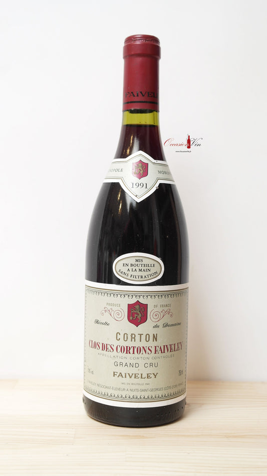 Clos des Cortons Faiveley Vin 1991