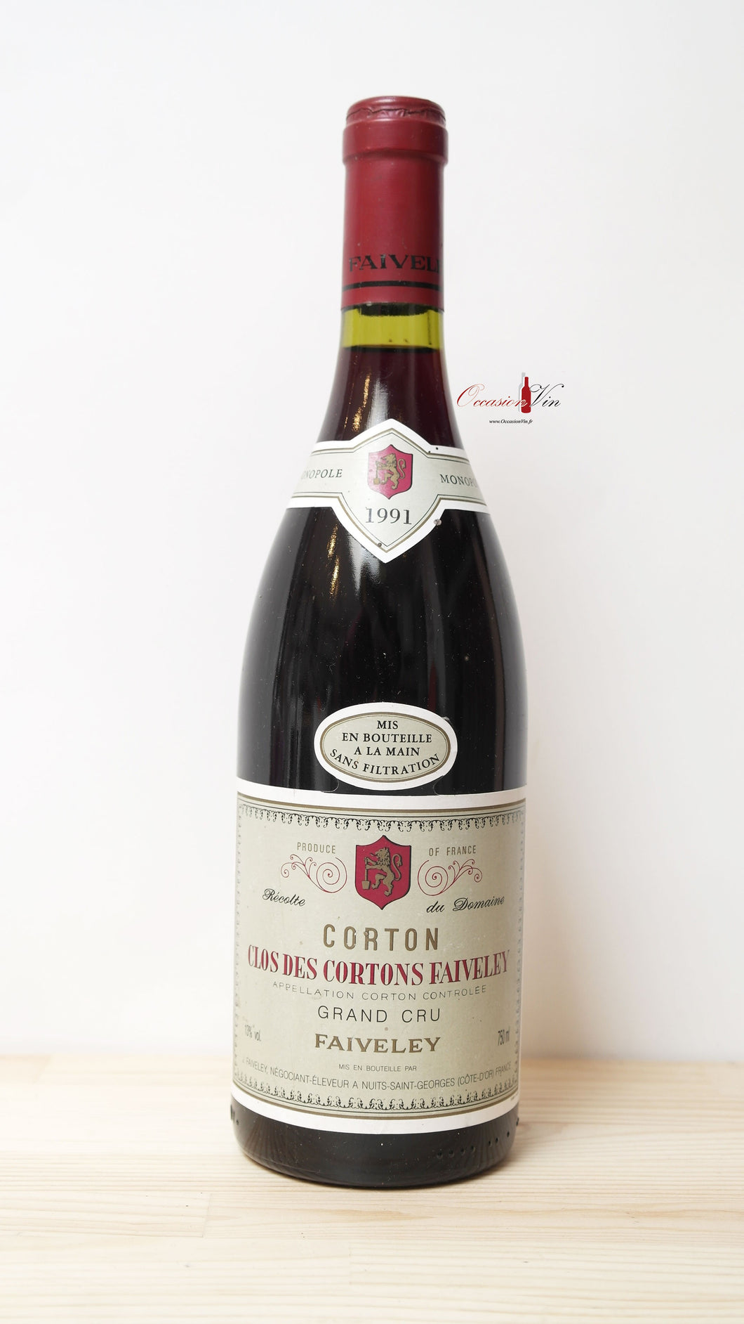 Clos des Cortons Faiveley Vin 1991