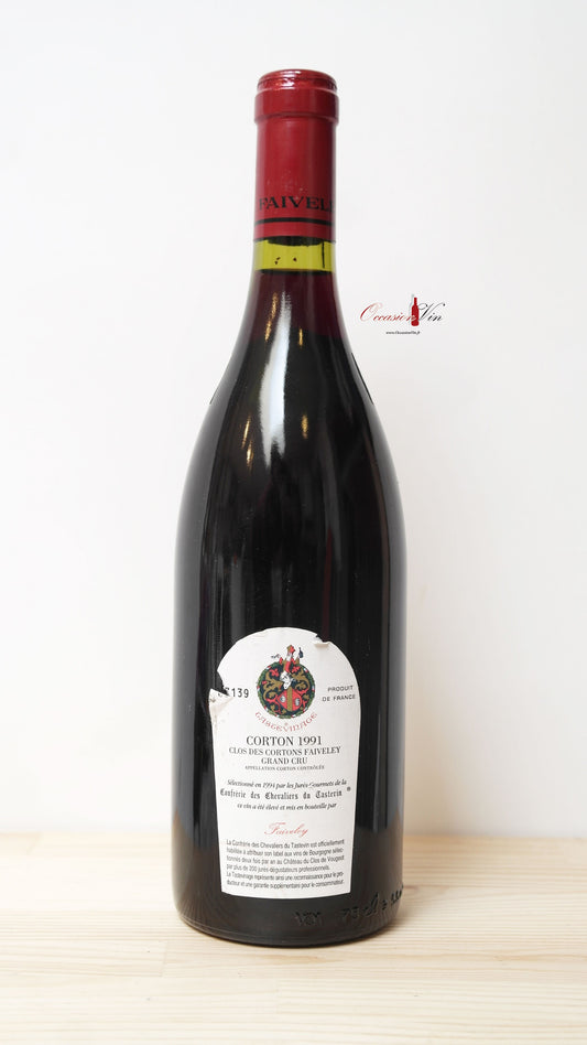 Clos des Cortons Faiveley Vin 1991