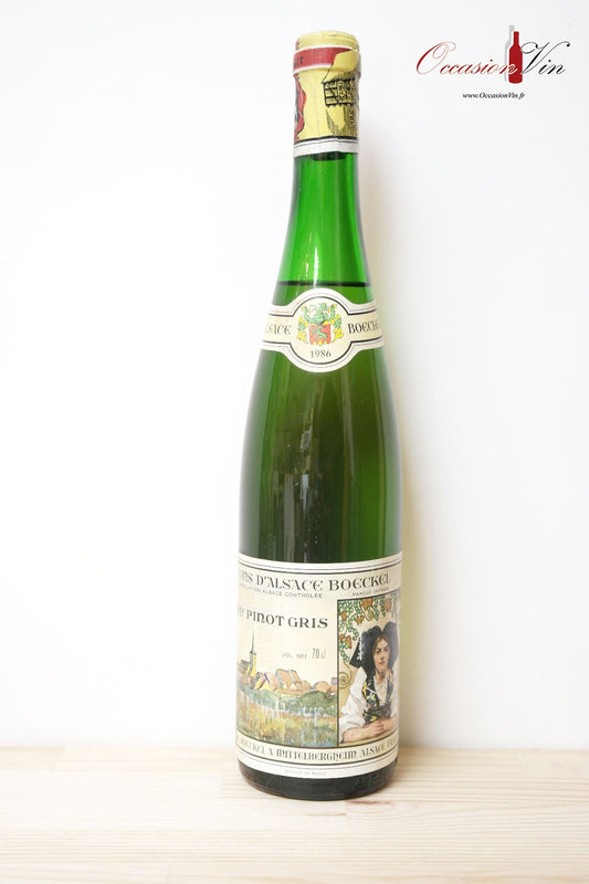 Tokay Pinot Gris Boeckel Vin 1986