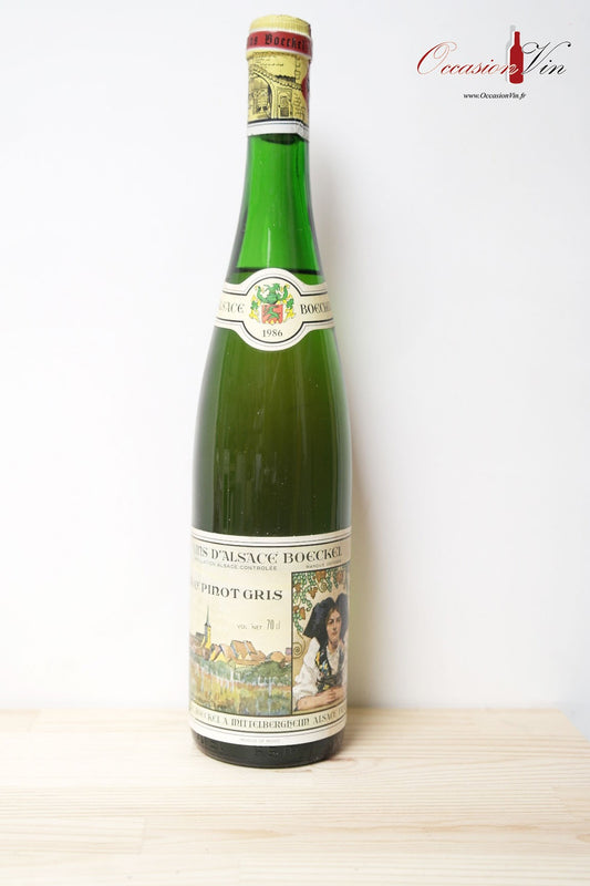 Tokay Pinot Gris Boeckel NB Vin 1986